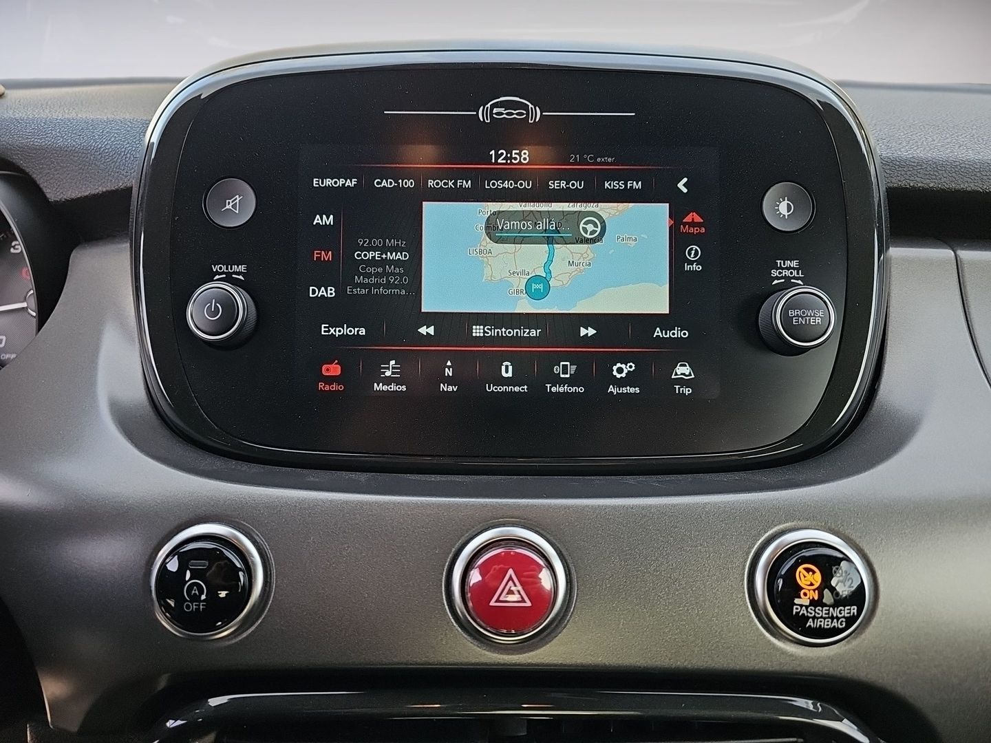 Fiat 500X 1.0 Firefly T3 Sport 88 kW (120 CV)