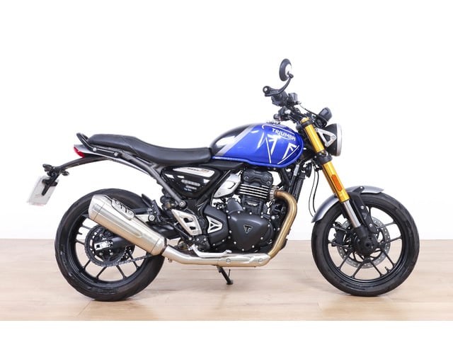 Triumph Scrambler 400 X Azul Motorcycle