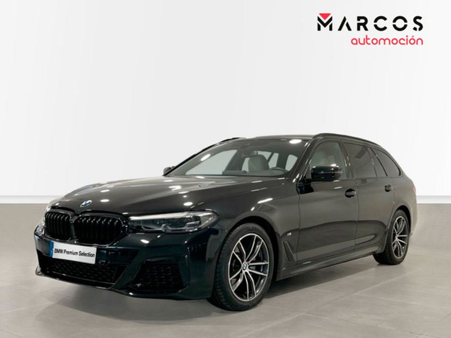 BMW Serie 5 520d Touring 140 kW (190 CV) Negro Familiar