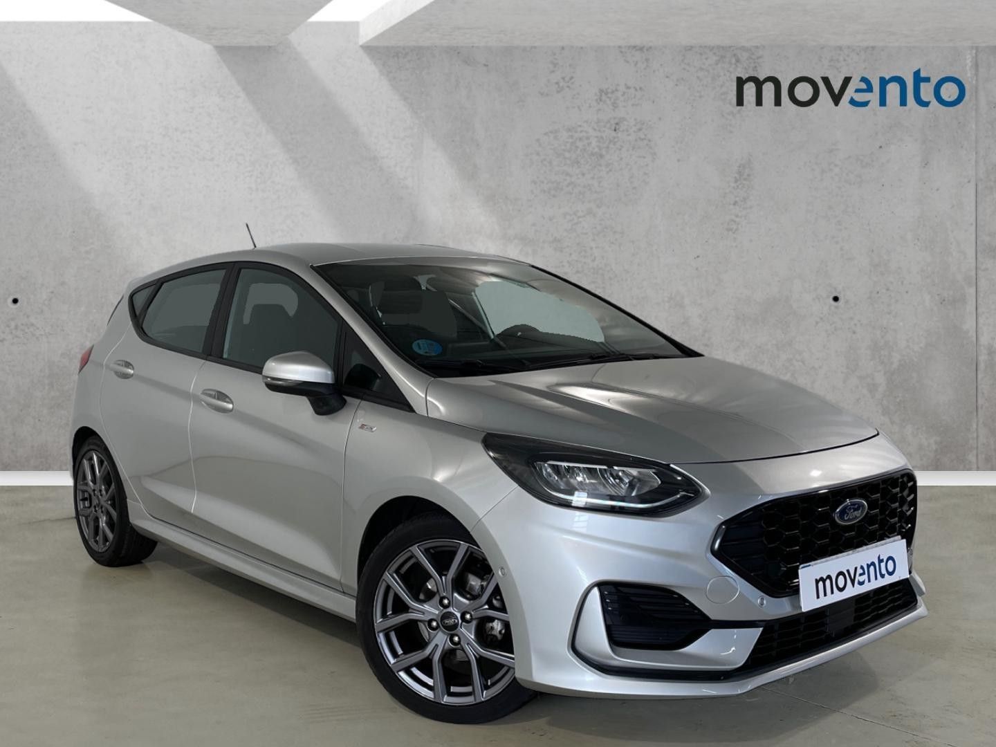 Ford Fiesta 1.0 EcoBoost MHEV ST-Line X Gris Plata Sedan