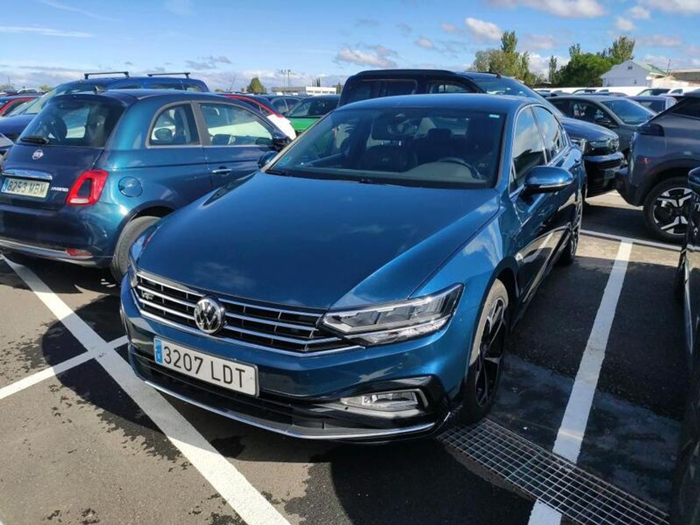 Volkswagen Passat 2.0 TDI R-Line Azul Sedan