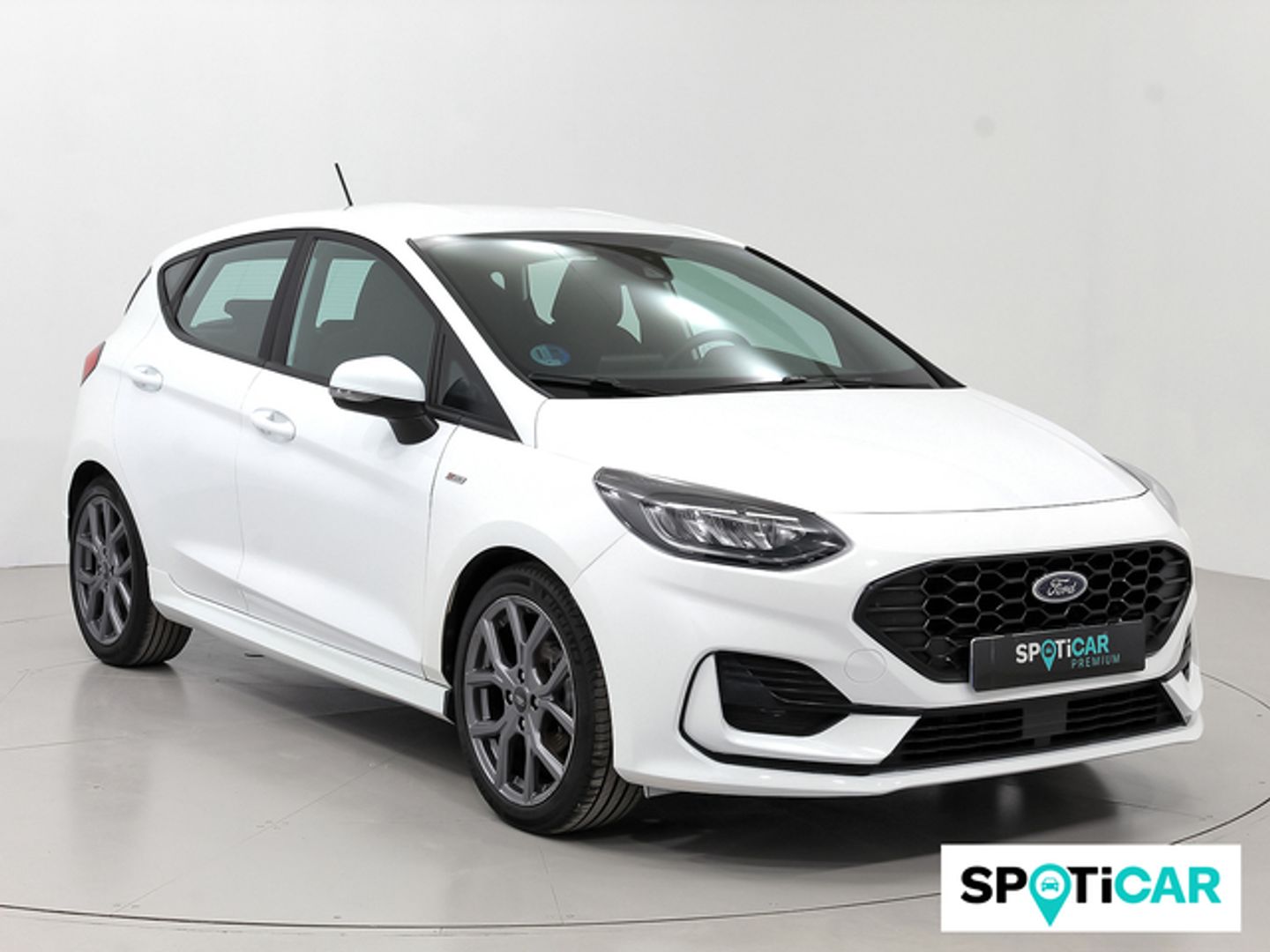 Ford Fiesta 1.0 EcoBoost MHEV ST-Line Blanco Sedan