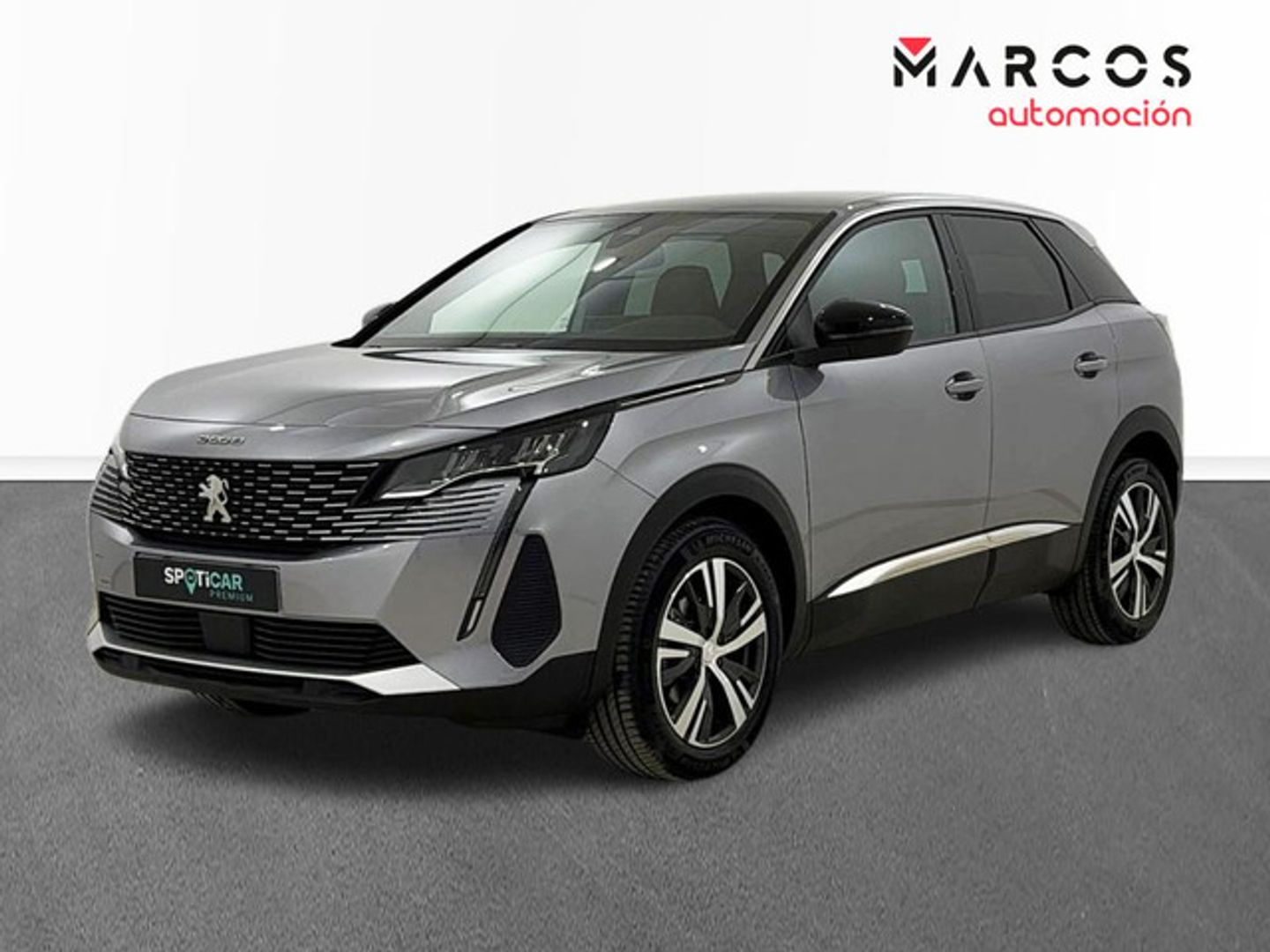 Peugeot 3008 Hybrid 136 Allure Pack Gris Plata SUV