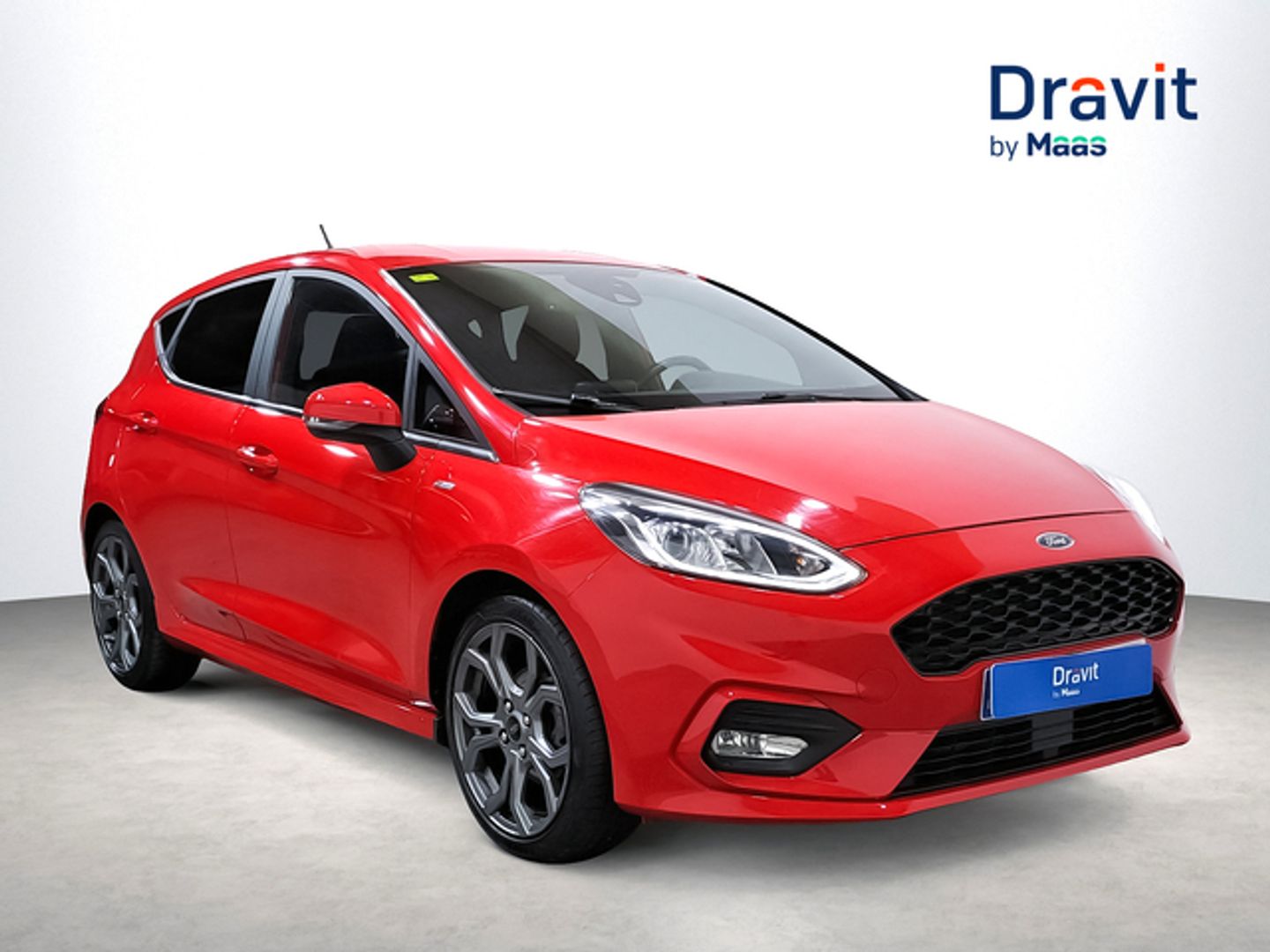 Ford Fiesta 1.0 EcoBoost MHEV ST-Line Rojo Sedan