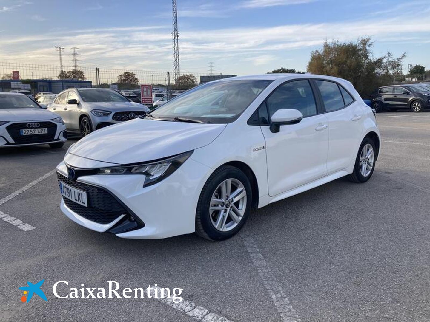 Toyota Corolla 1.8 125 Híbrido Blanco Sedan