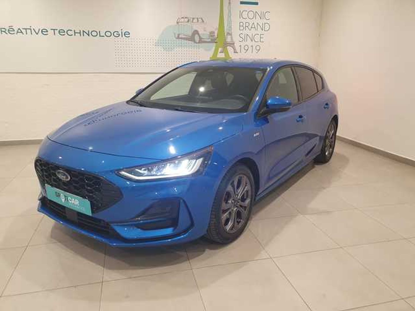 Ford Focus 1.0 Ecoboost MHEV ST-Line Azul Compact