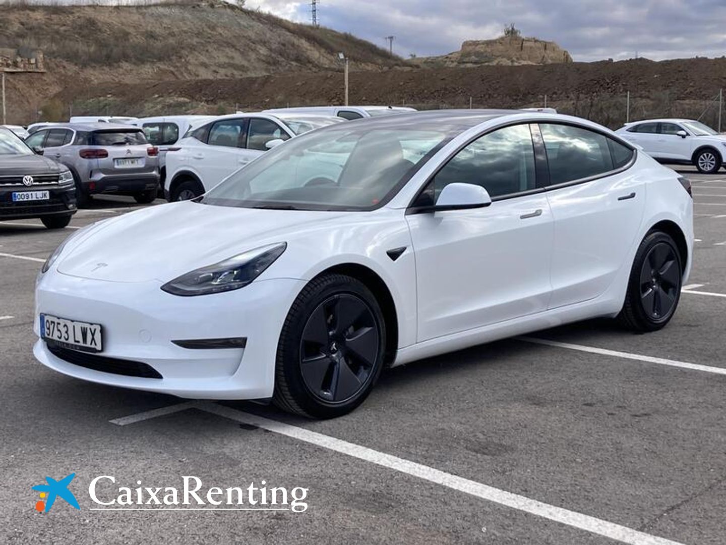 Tesla Model 3 Gran Autonomía - Blanco Sedan