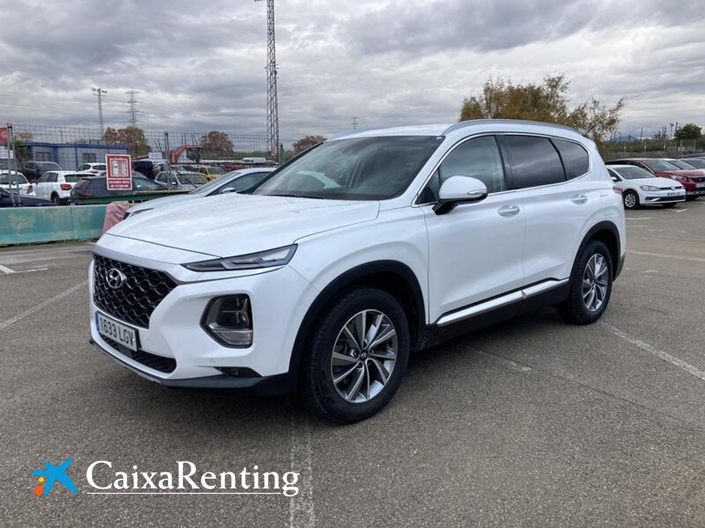 Hyundai Santa Fe 2.2 CRDI Blanco SUV