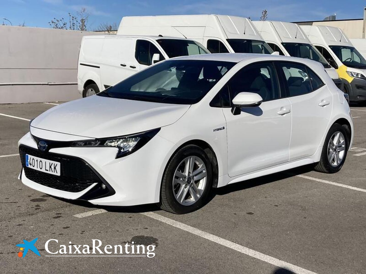 Toyota Corolla 1.8 125 Híbrido Blanco Sedan