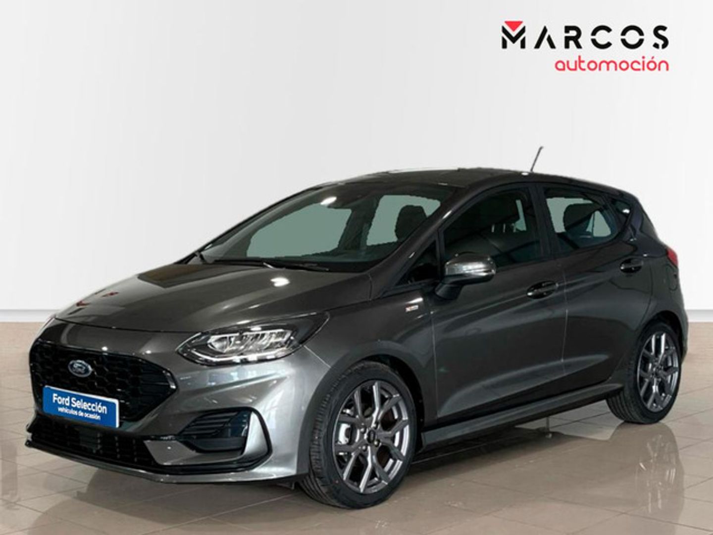 Ford Fiesta 1.0 EcoBoost MHEV ST-Line Gris Sedan