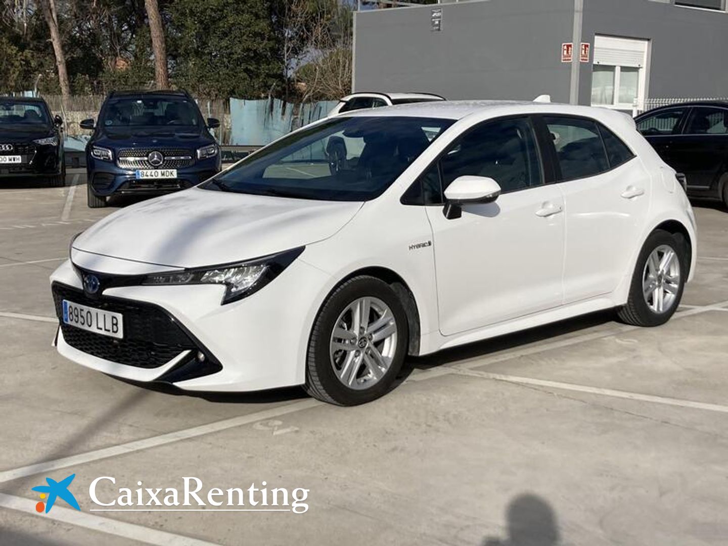 Toyota Corolla 1.8 125 Híbrido Blanco Sedan