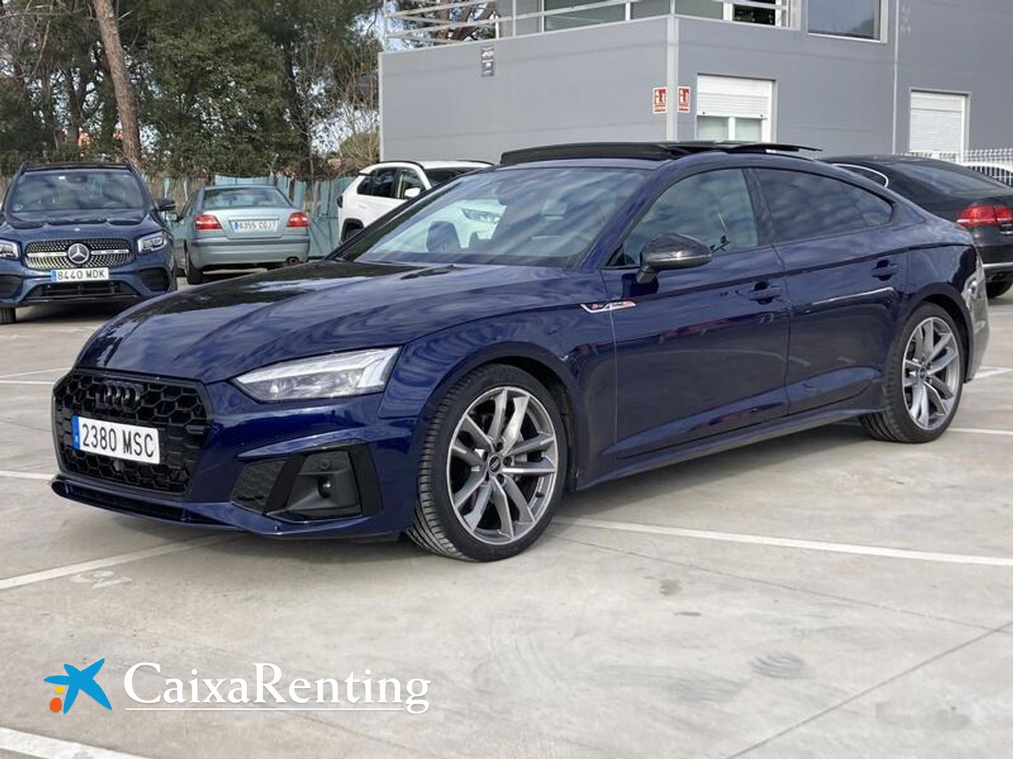 Audi A5 Sportback 40 TDI Black line Azul Sedan