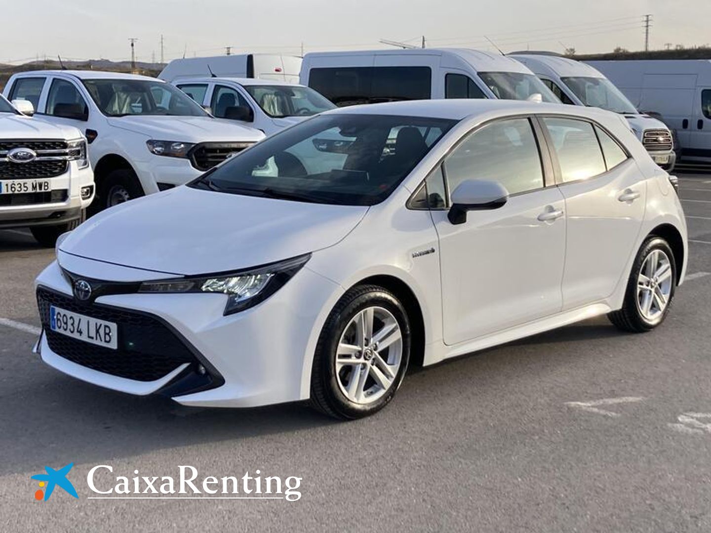 Toyota Corolla 1.8 125 Híbrido Blanco Sedan