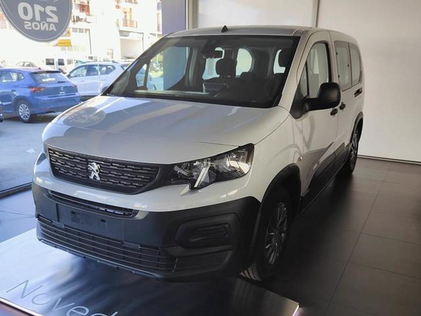 Peugeot e-Rifter Active Pack Long 100 kW (136 CV) Blanco Minivan