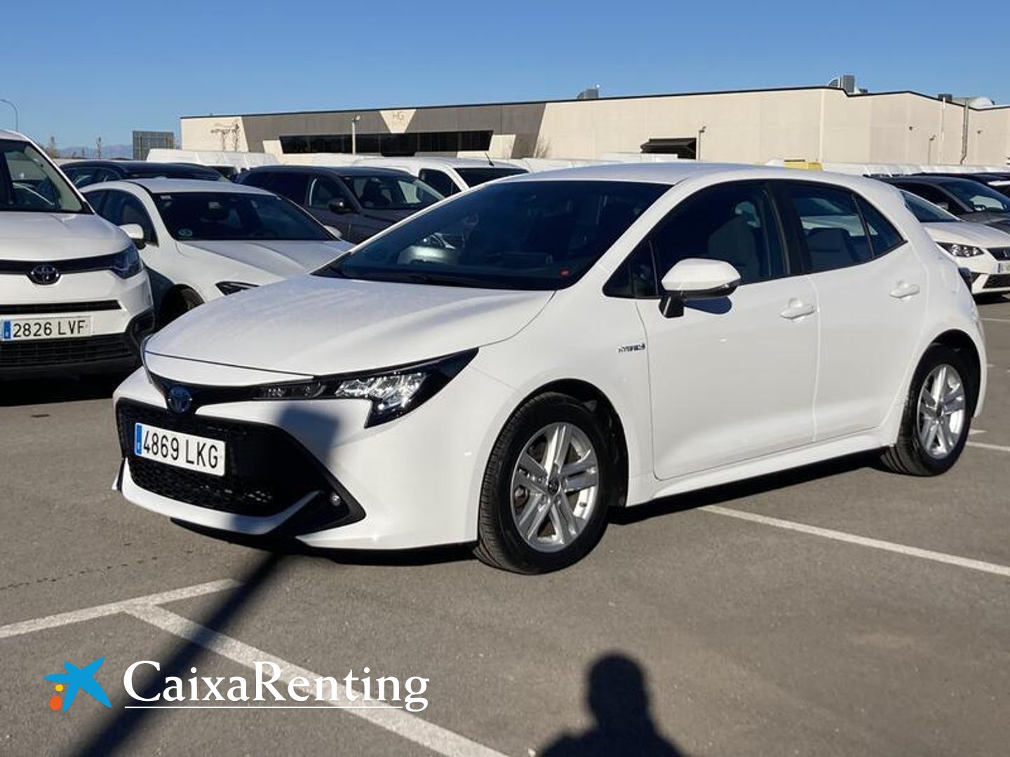 Toyota Corolla 1.8 125 Híbrido Blanco Sedan