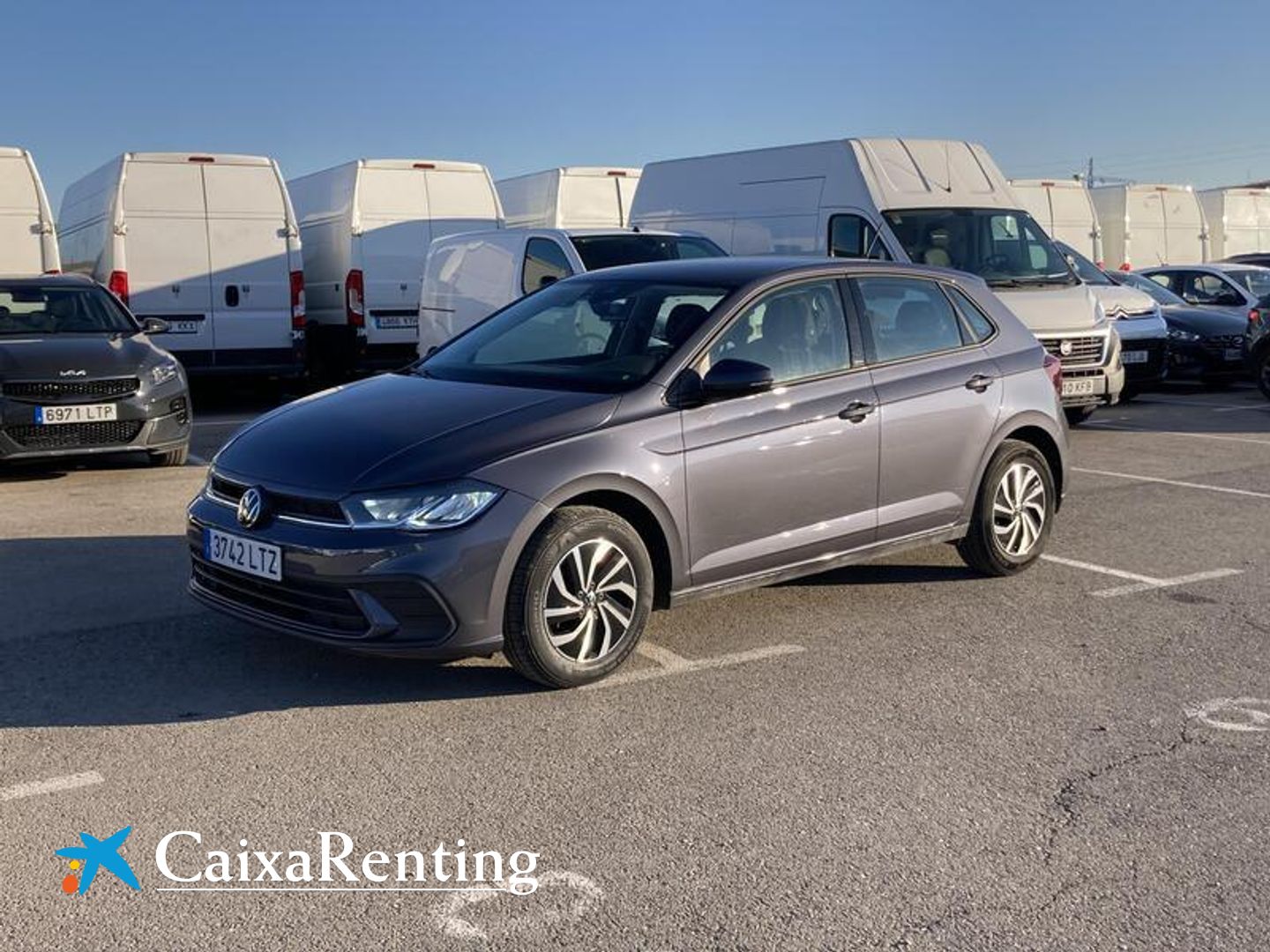 Volkswagen Polo 1.0 TSI Life Gris Compact