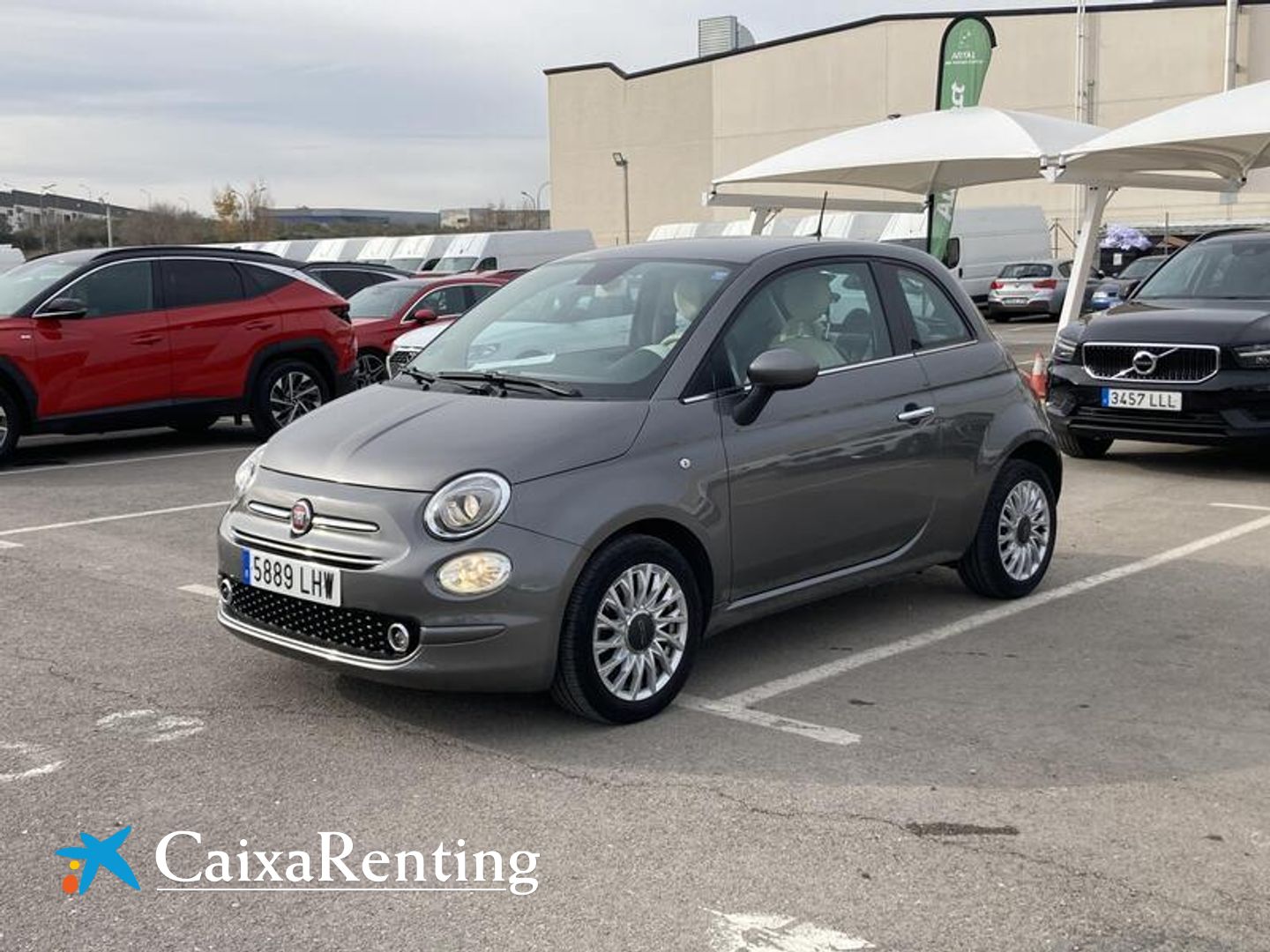 Fiat 500 1.2 Gris Sedan