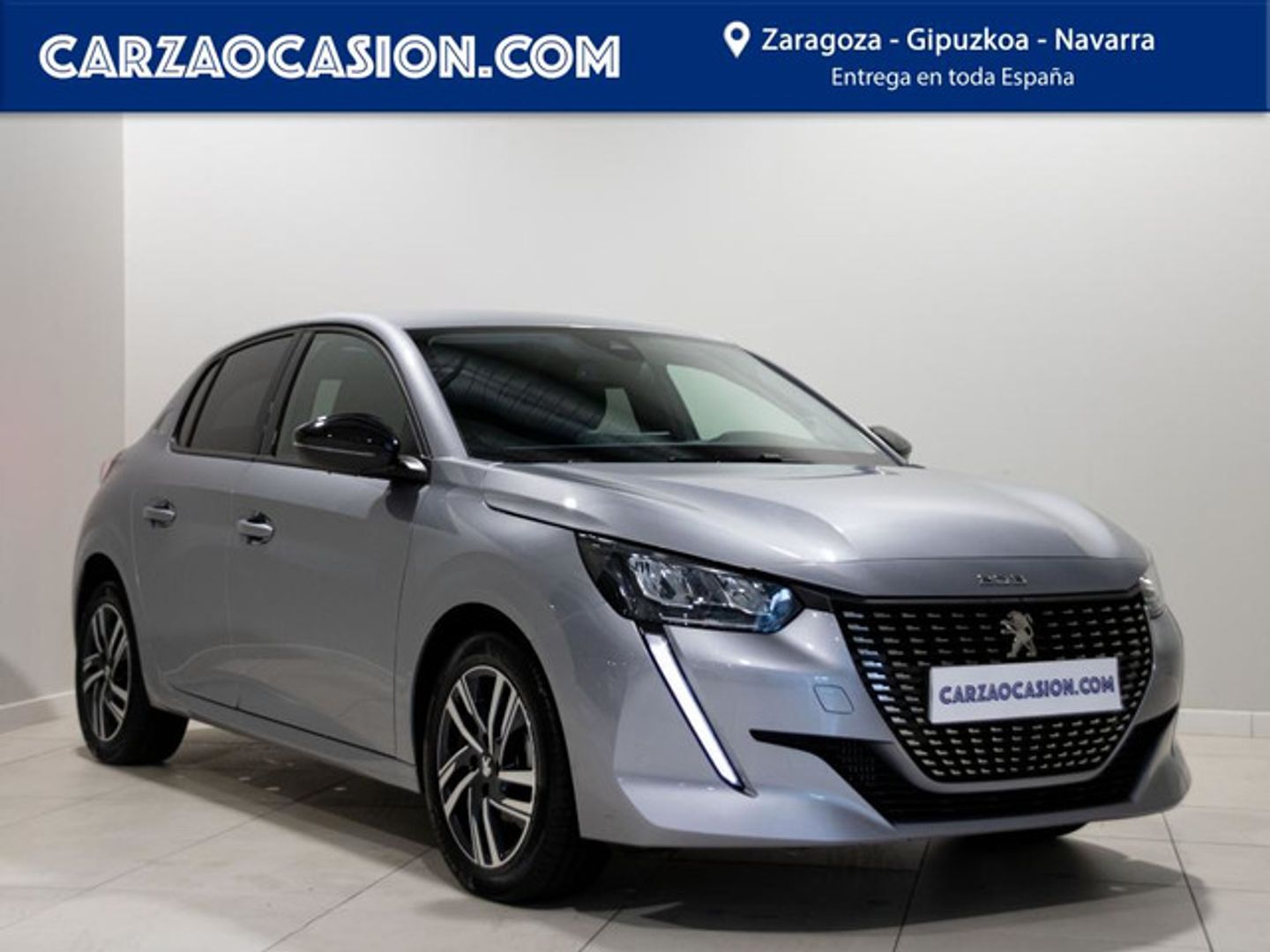 Peugeot 208 PureTech 100 Gris Compact