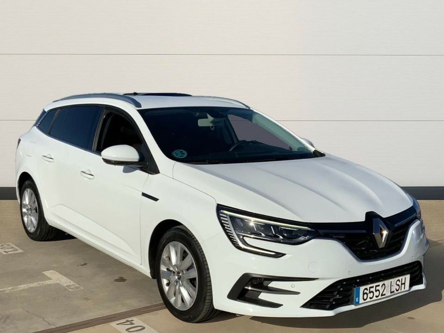 Renault Megane Sport Tourer dCi 115 Blanco Familiar