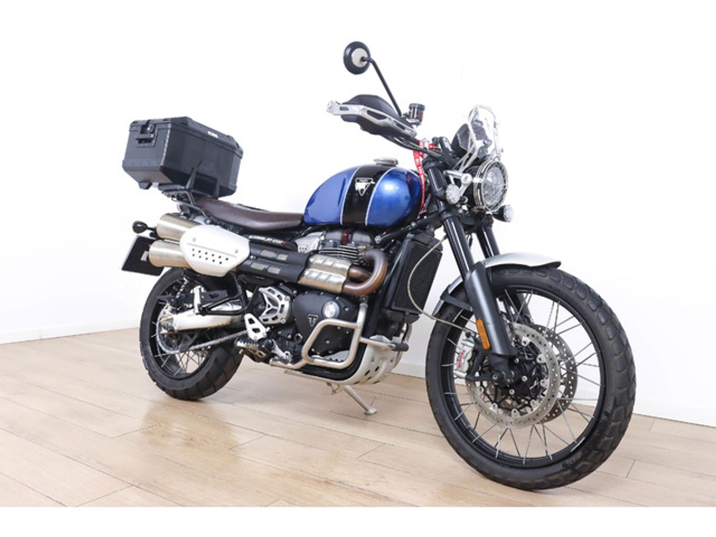 Triumph Scrambler 1200 XC Azul Motorcycle