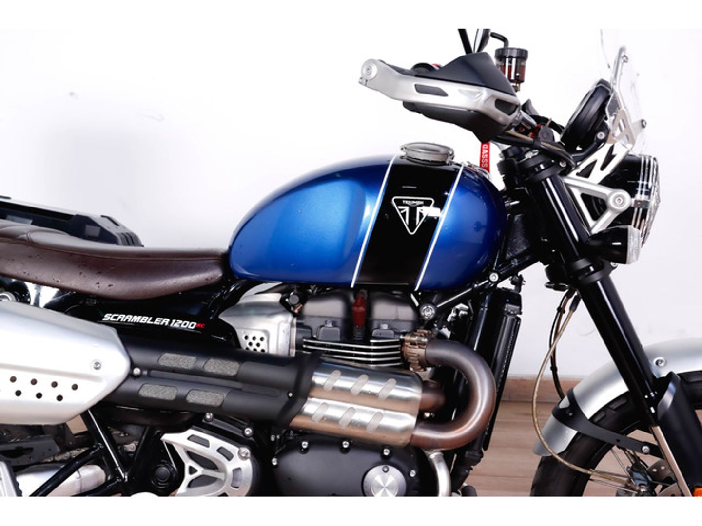 Triumph Scrambler 1200 XC Azul Motorcycle