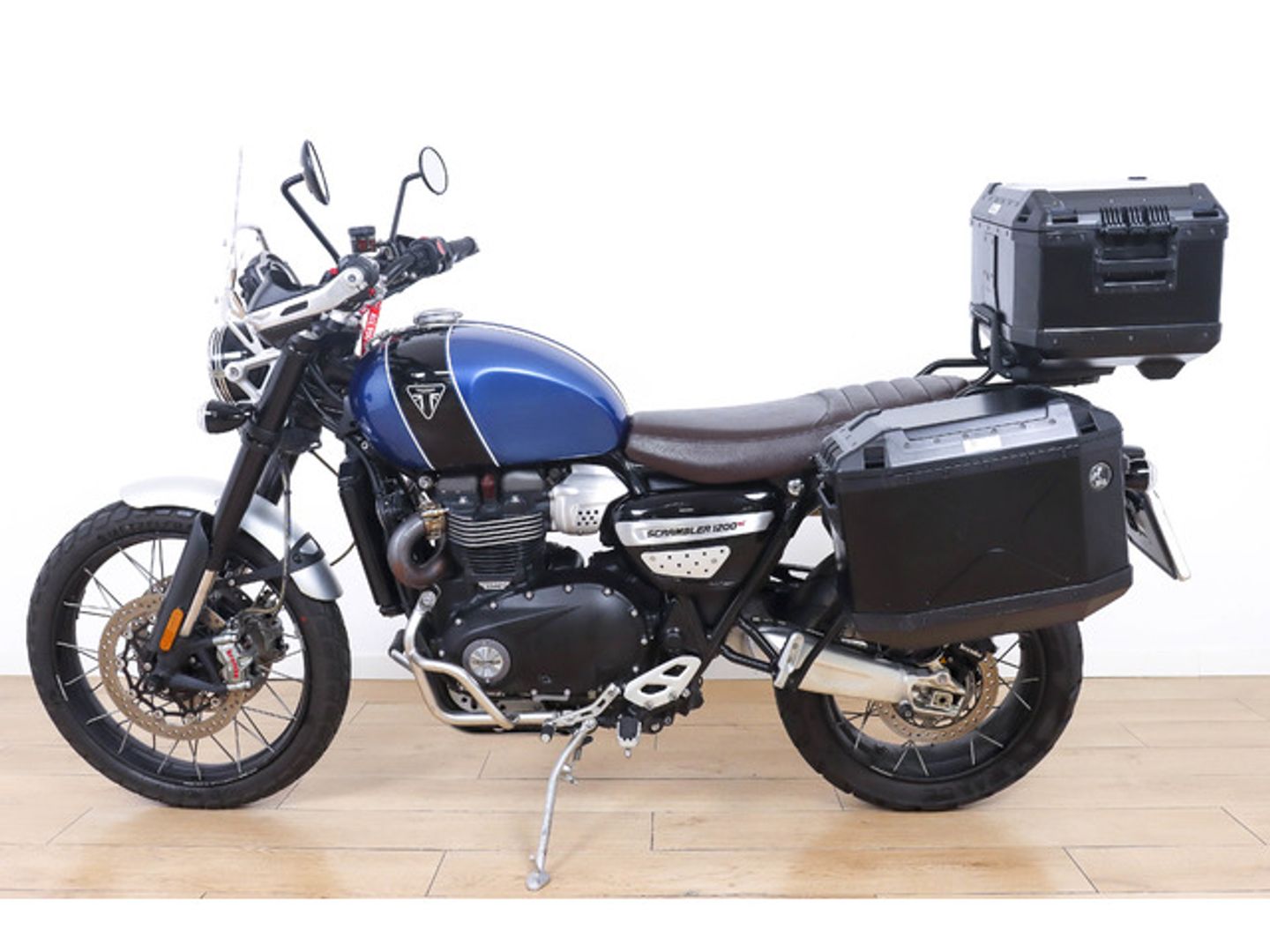 Triumph Scrambler 1200 XC Azul Motorcycle