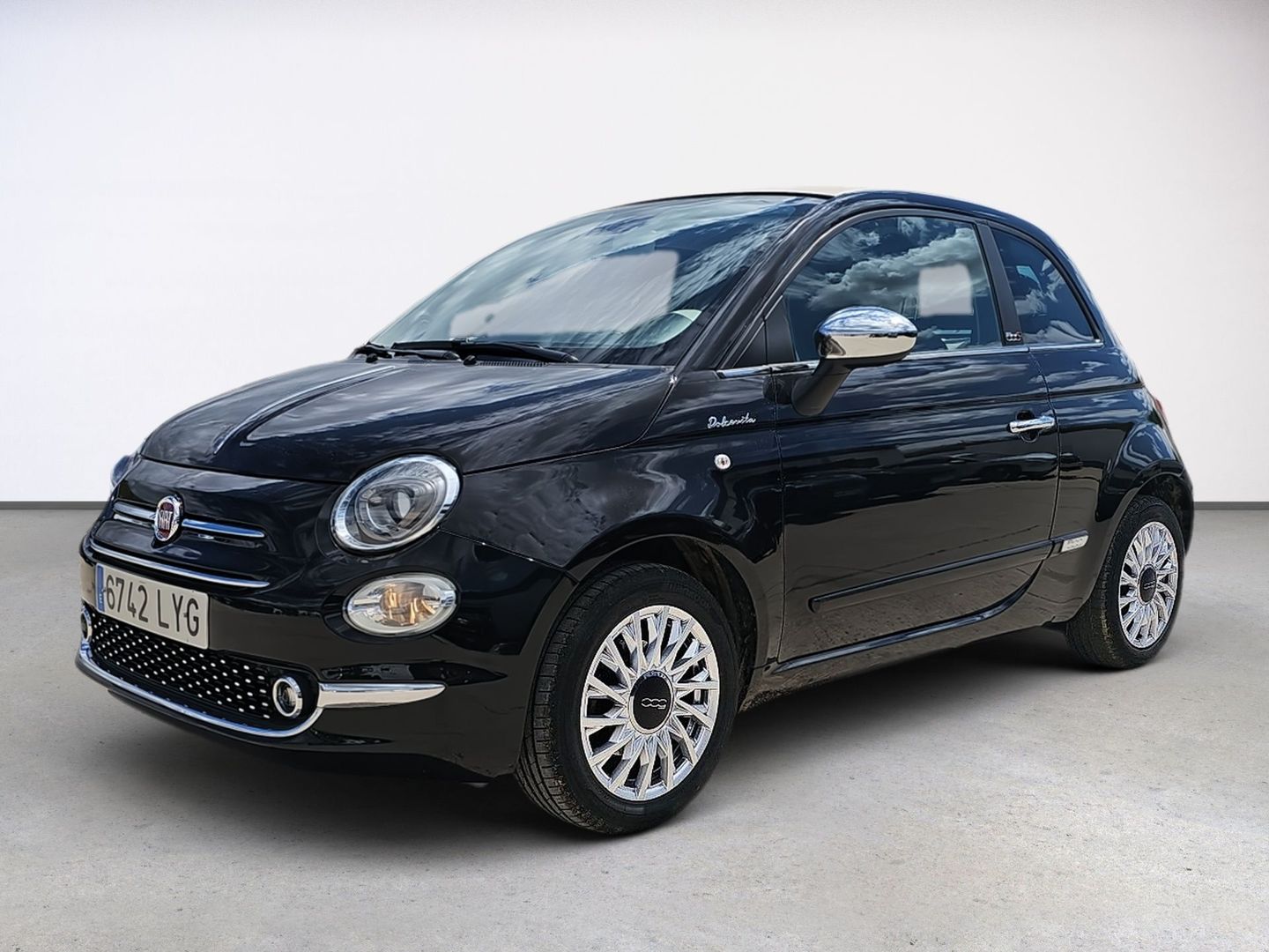 Fiat 500C 1.0 Hybrid Dolcevita 51 kW (70 CV) Negro Cabrio / Roadster
