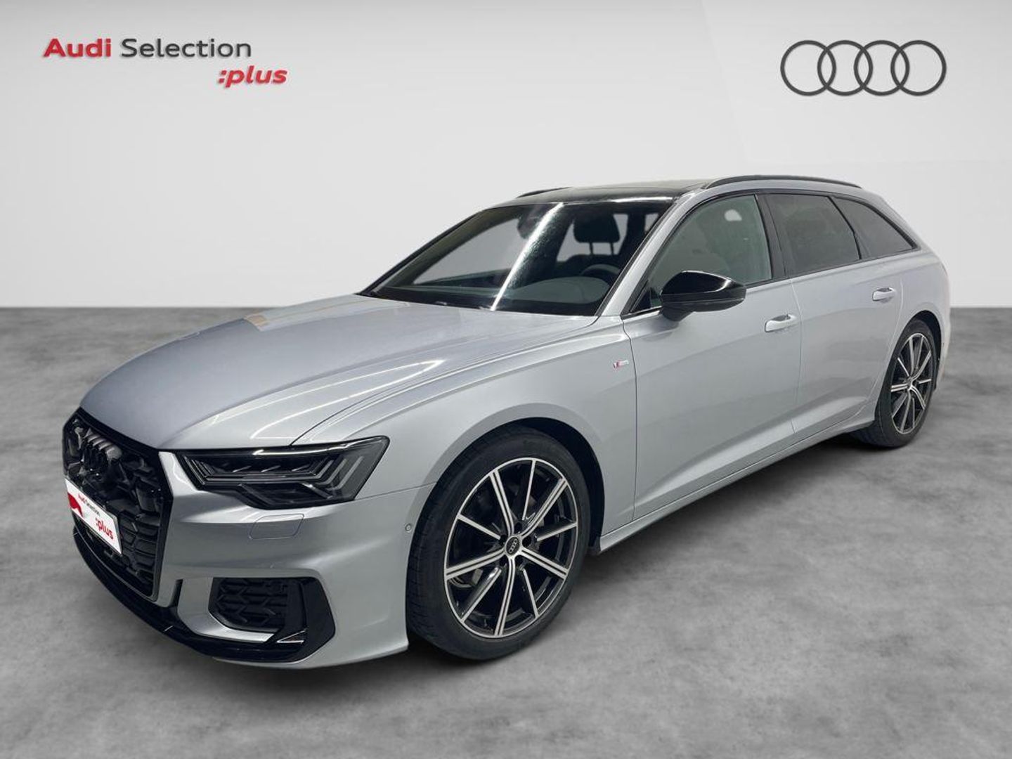 Audi A6 Avant Black line 40 TDI quattro-ultra 150 kW (204 CV) S tronic Gris Plata Familiar