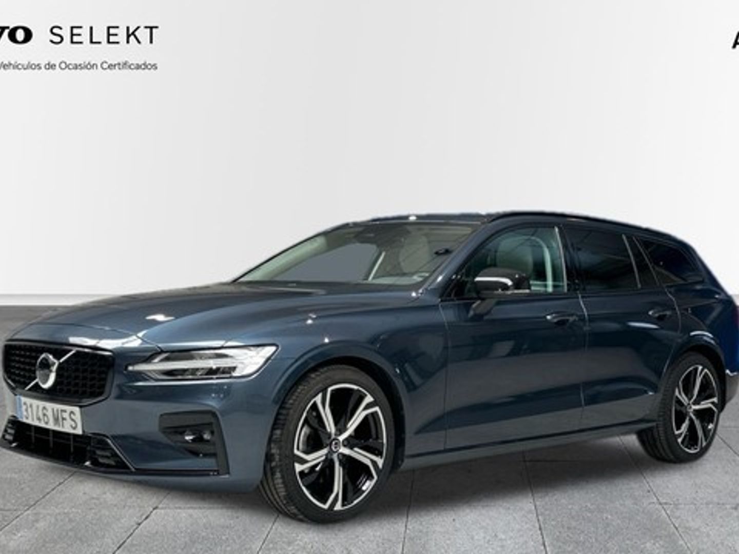 Volvo V60 B4 D Plus Dark Azul Familiar