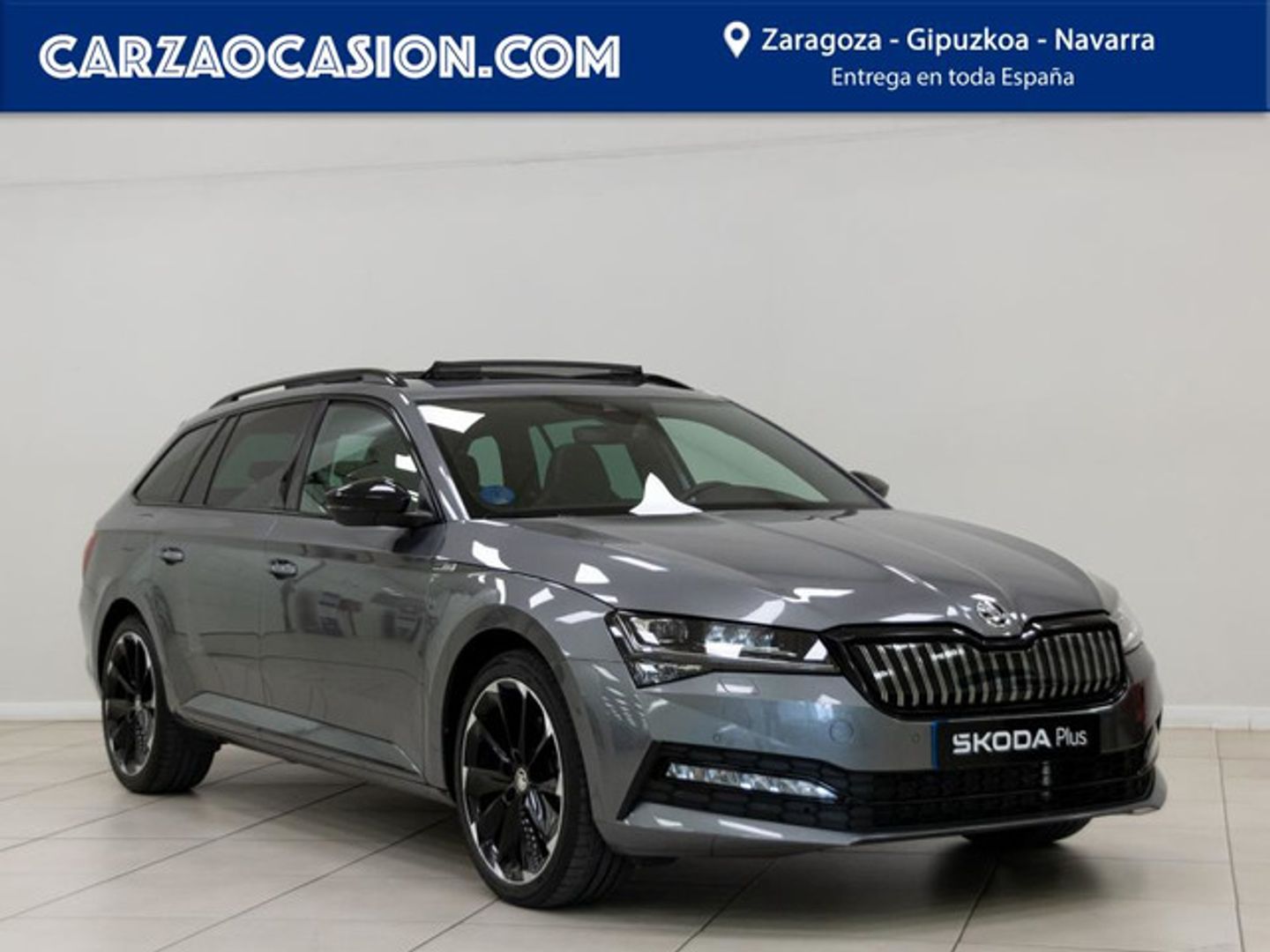 Skoda Superb Combi 1.4 TSI iV P-HEV Sportline Gris Familiar