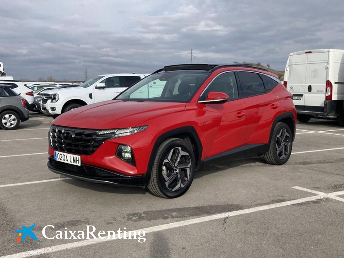 Hyundai Tucson 1.6 TGDI HEV Tecno Sky Rojo SUV