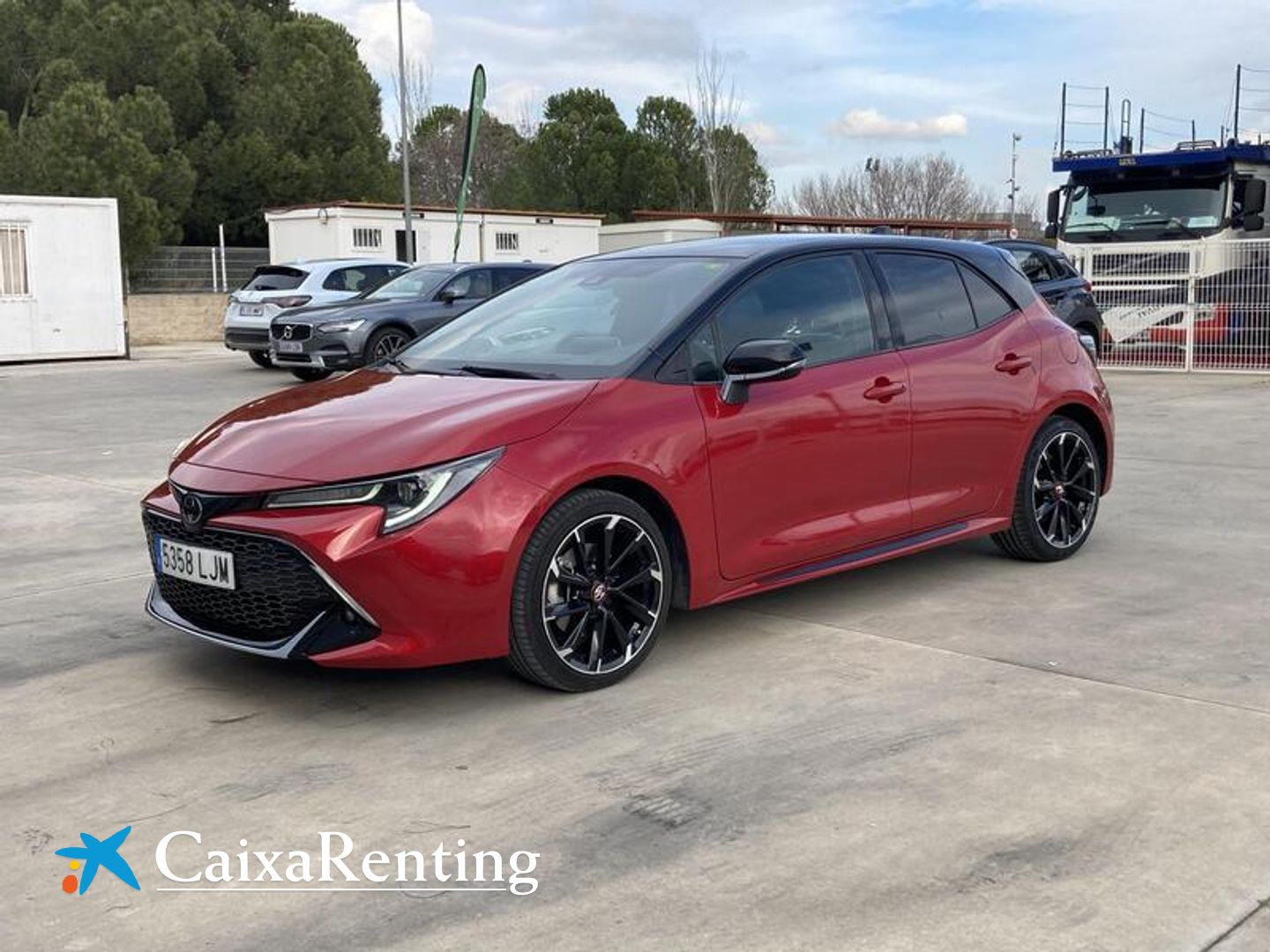 Toyota Corolla 180H Rojo Compact