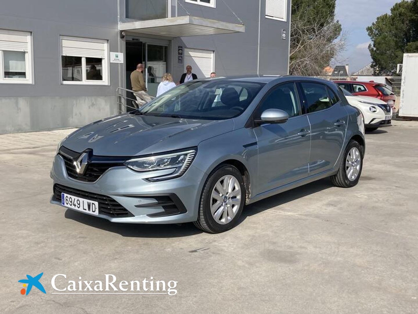 Renault Megane E-Tech Híbrido Gris Sedan