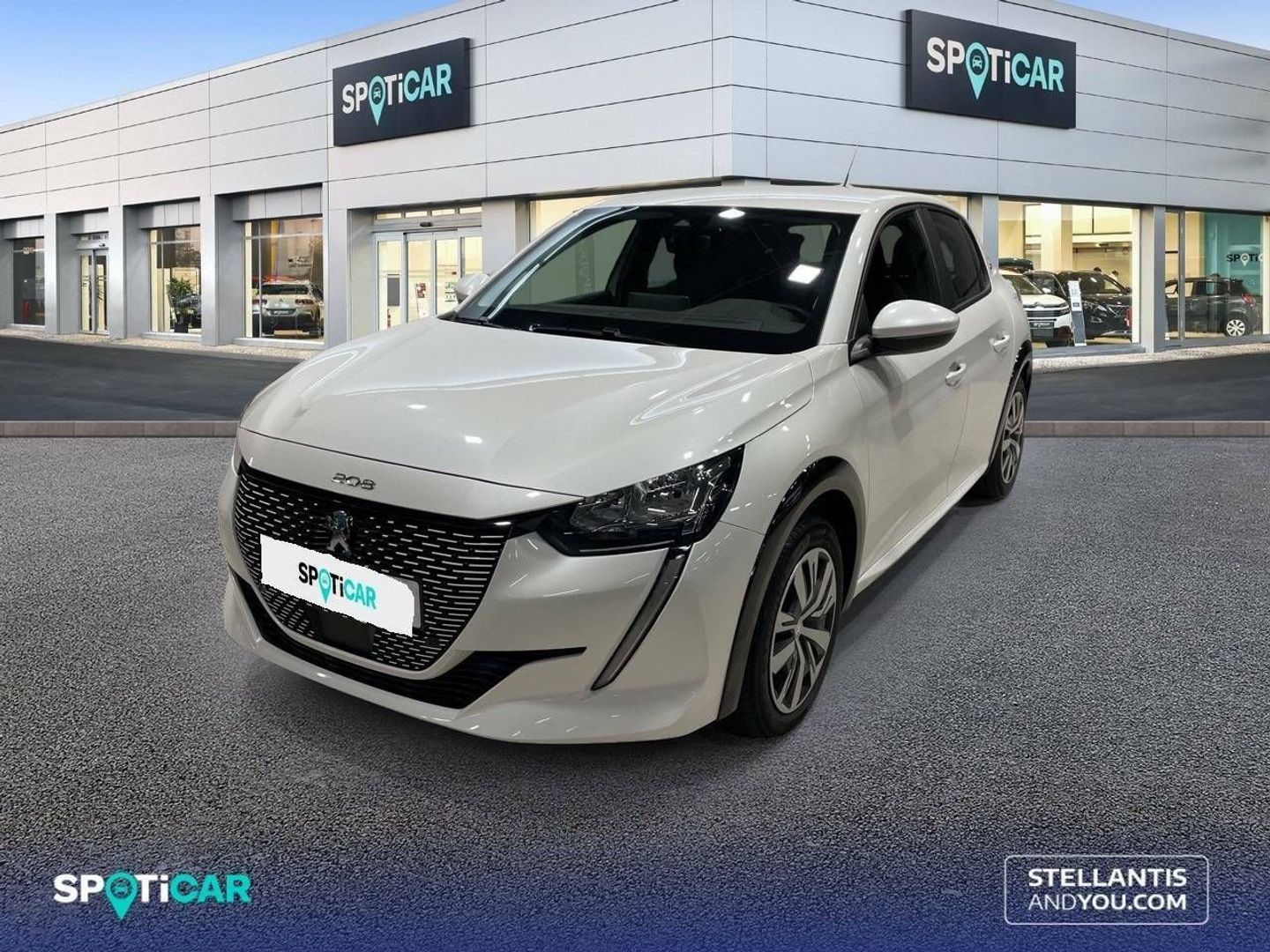 Peugeot e-208 Eléctrico Active Pack 100 kW (136 CV) Blanco Compact
