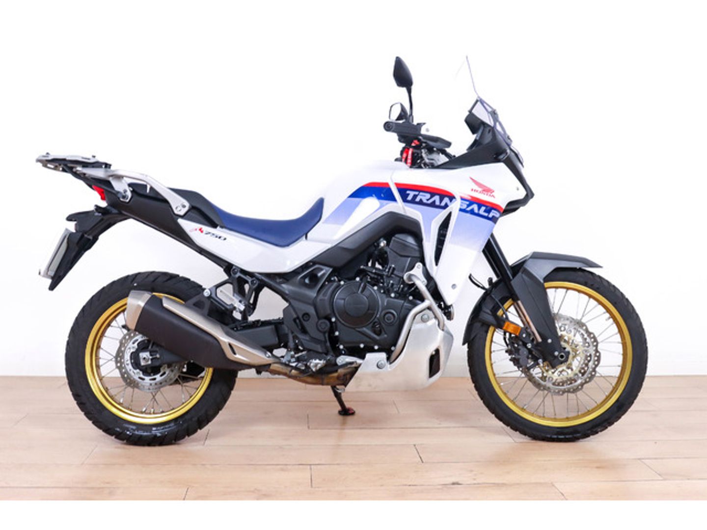 Honda TRANSALP XL 750 Blanco Motorcycle