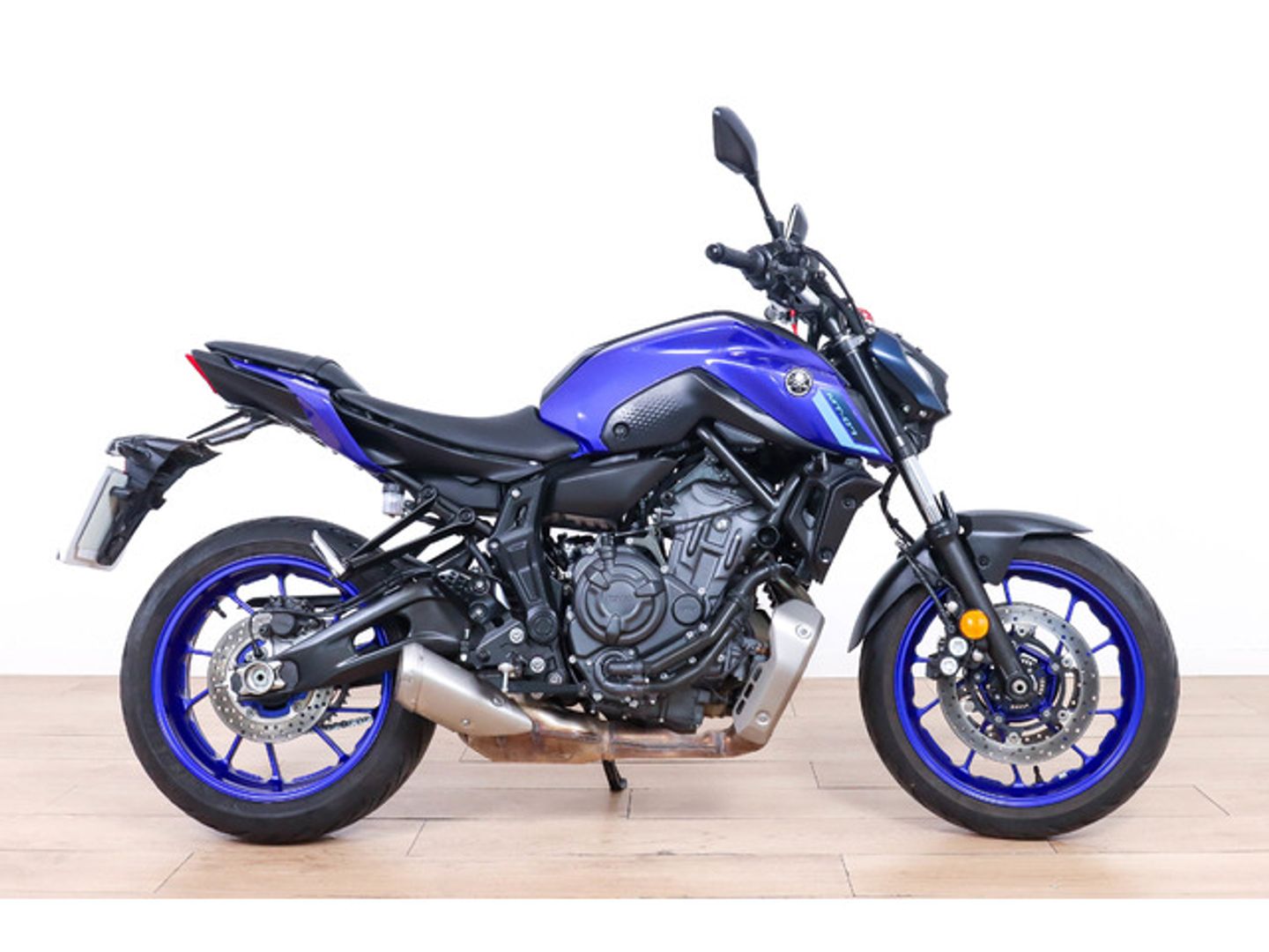 Yamaha MT 07 Azul Motorcycle