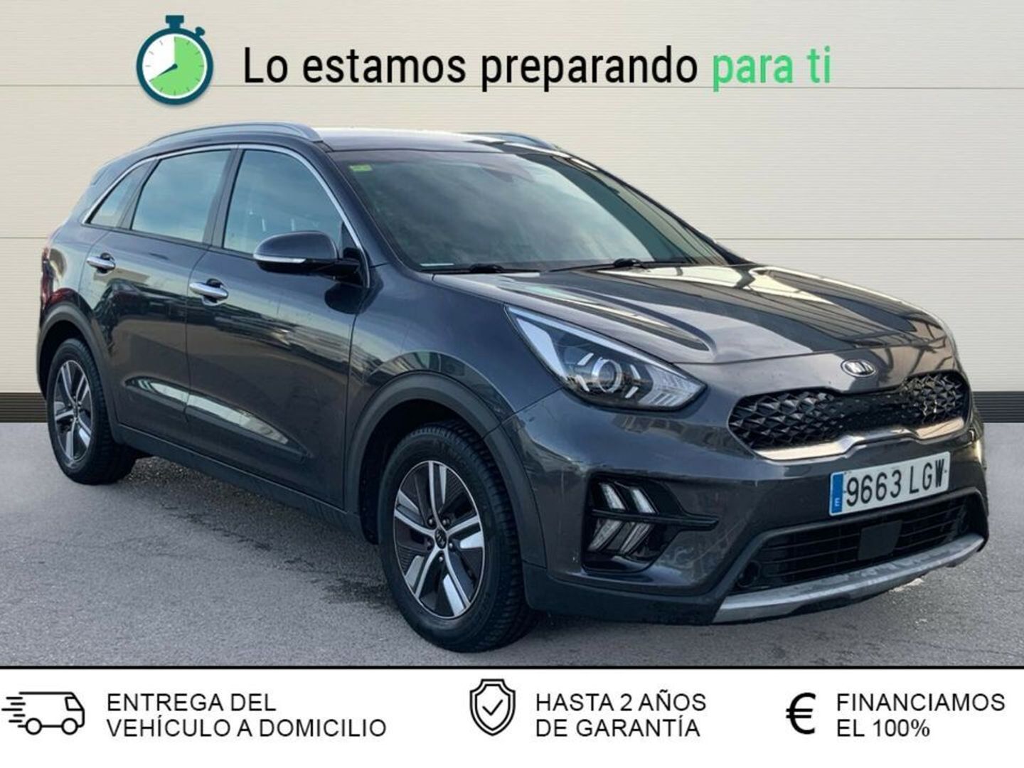 Kia Niro 1.6 GDi HEV Híbrido Drive Gris SUV