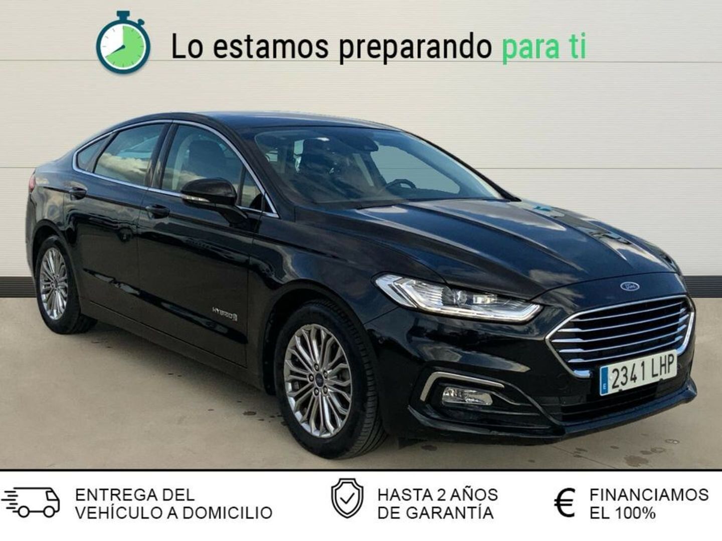 Ford Mondeo 2.0 Híbrido HEV Sedan Titanium 137 kW (187 CV) Negro Sedan