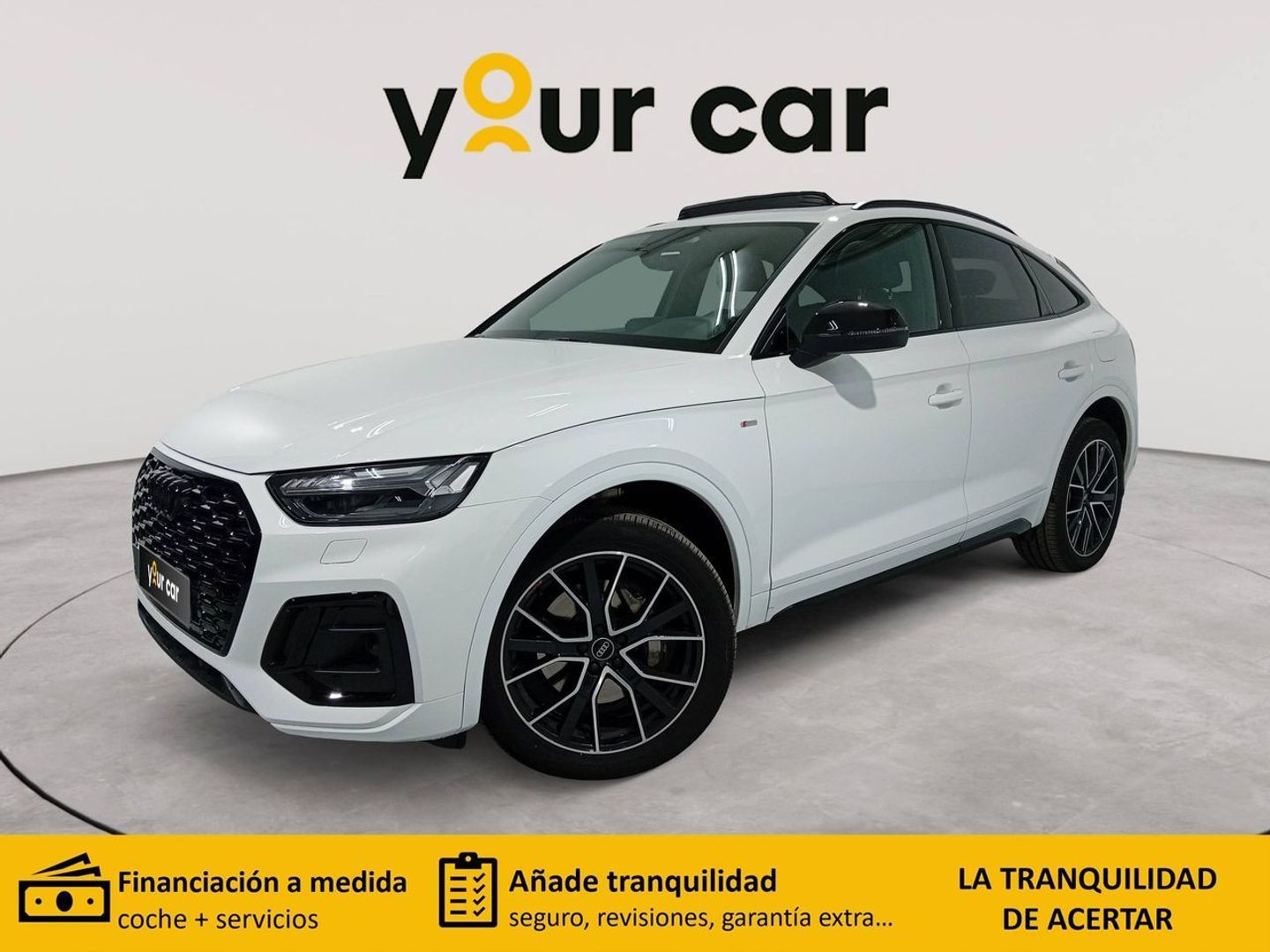 Audi Q5 Sportback TFSIe Black Line 50 TFSI e quattro-ultra 220 kW (299 CV) Blanco SUV