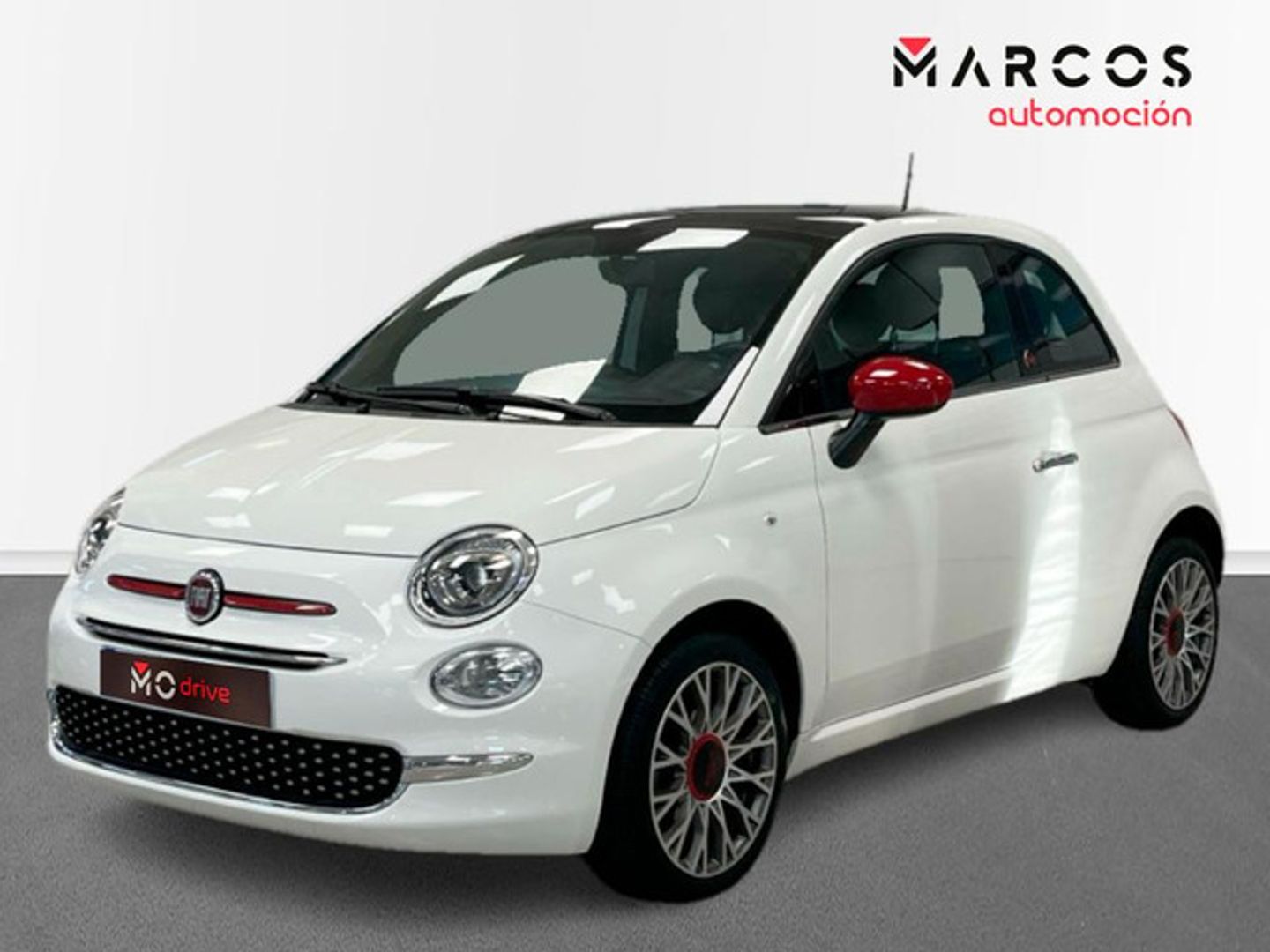 Fiat 500 1.0 Hybrid Red Blanco Compact