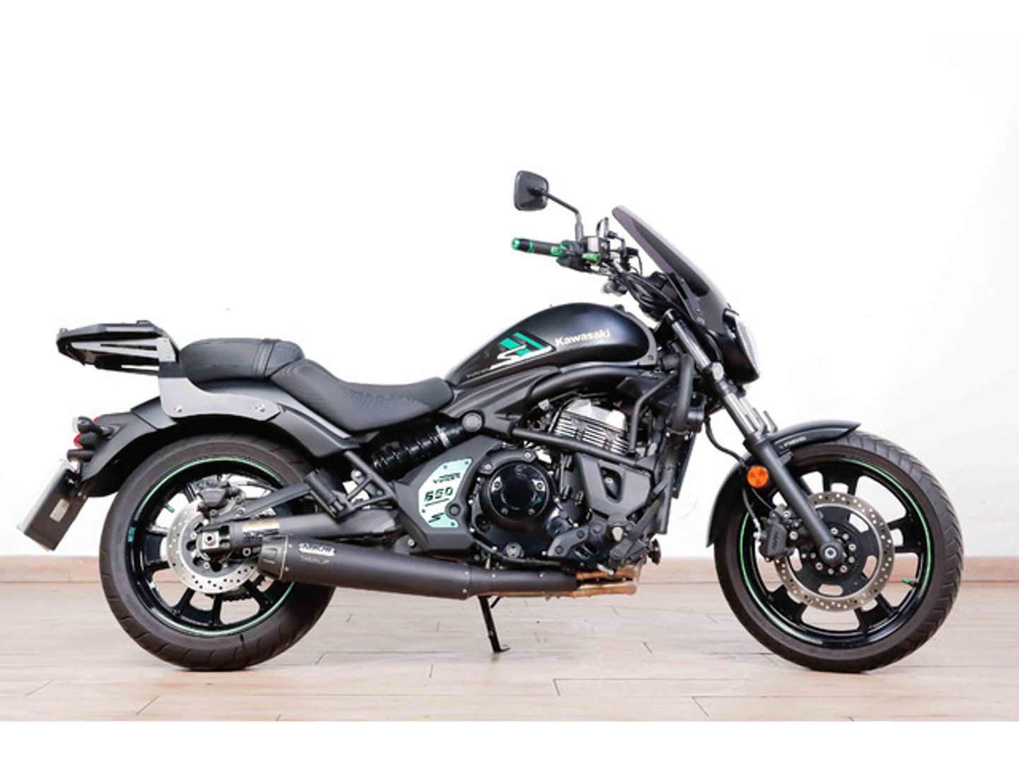 Kawasaki Vulcan S 649 Negro Motorcycle