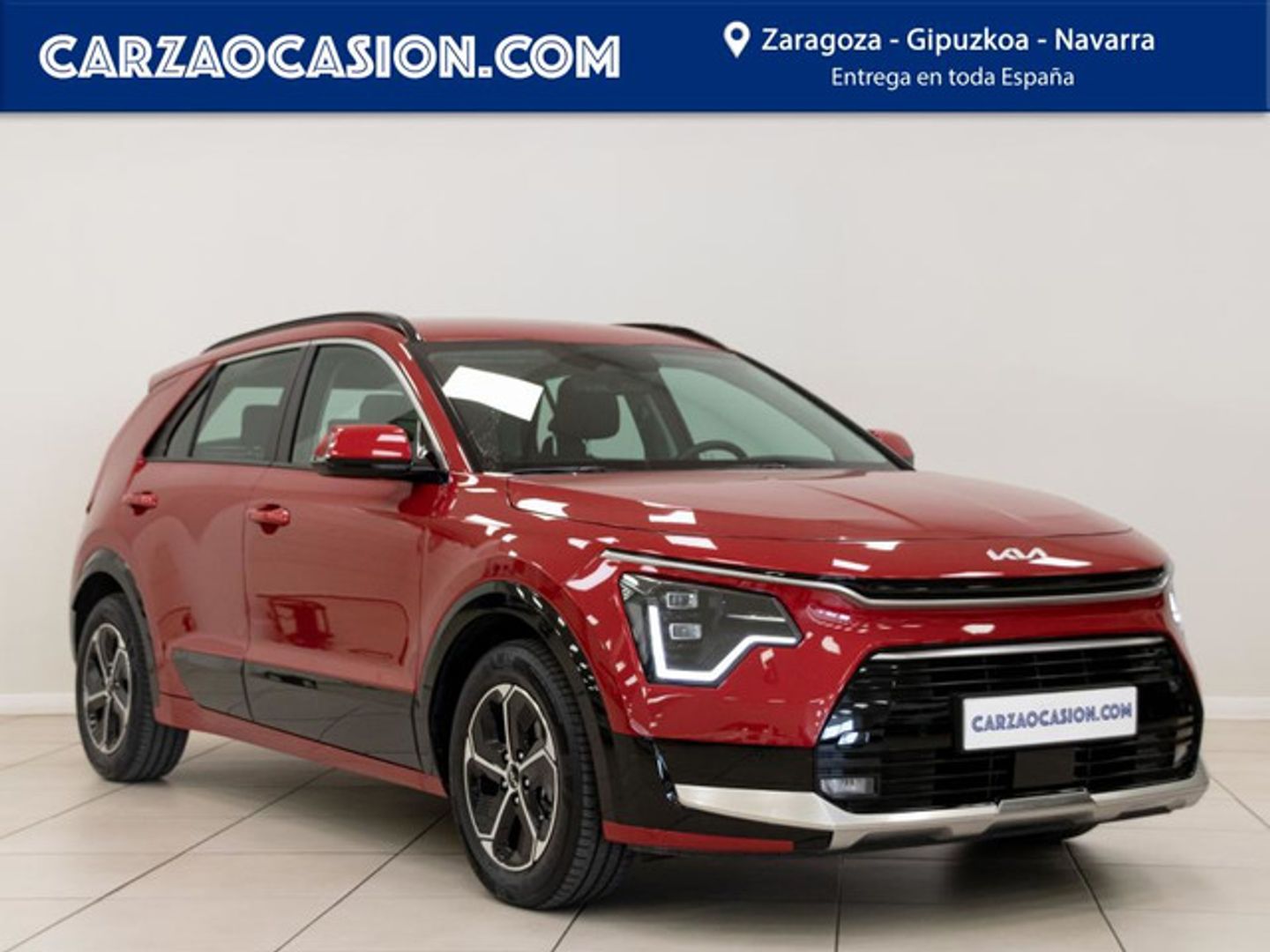 Kia Niro 1.6 GDi PHEV Drive Rojo Sedan