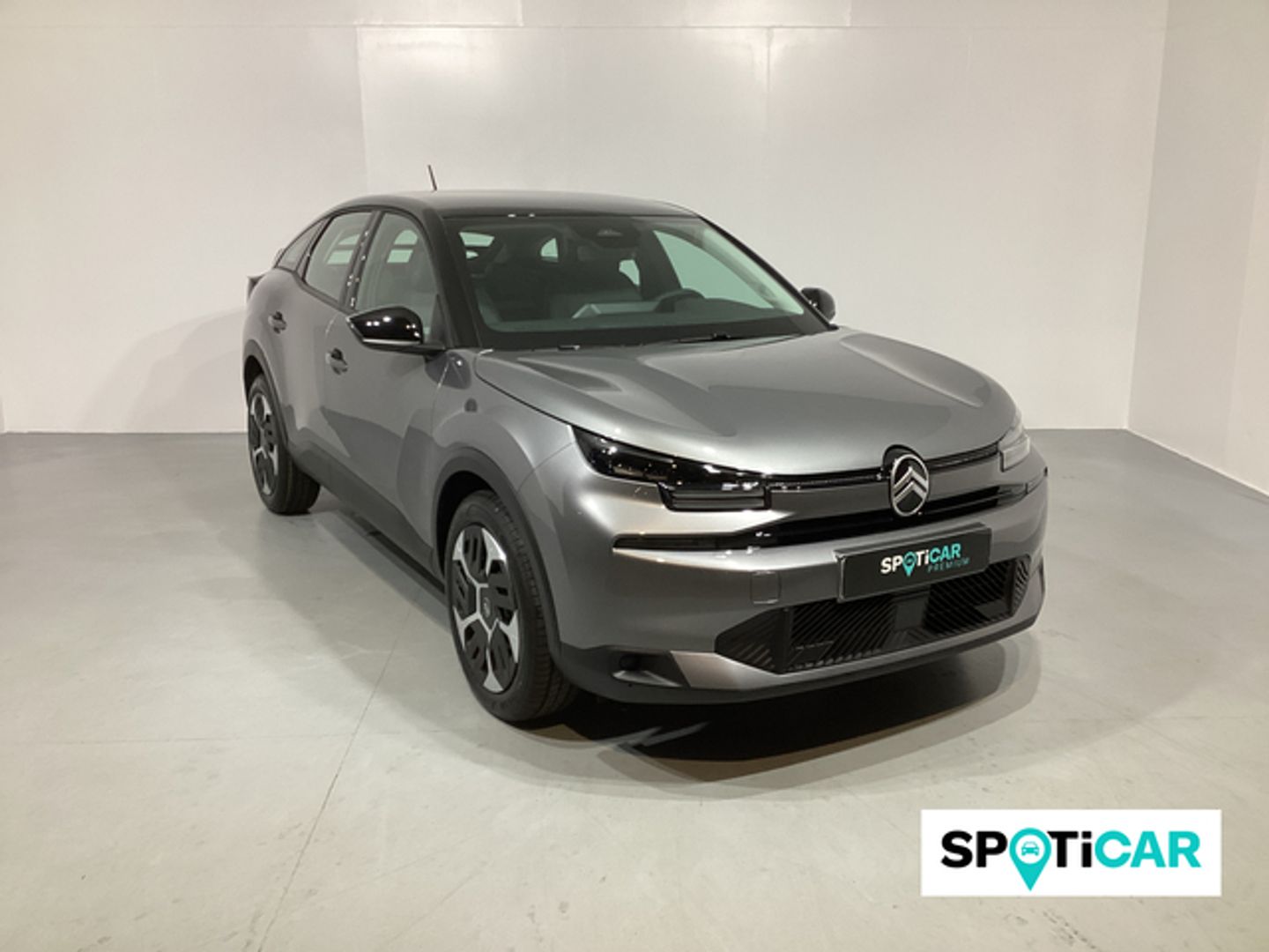 Citroen C4 Hybrid 136 Plus Gris Compact