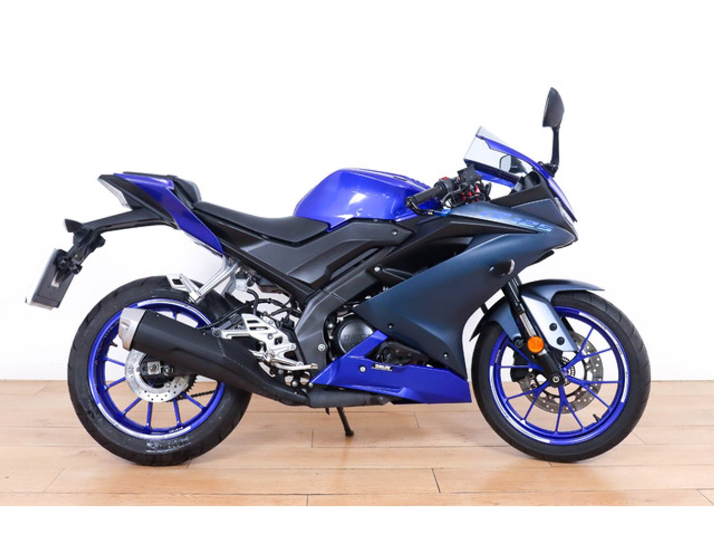 Yamaha YZF-R 125 Azul Motorcycle