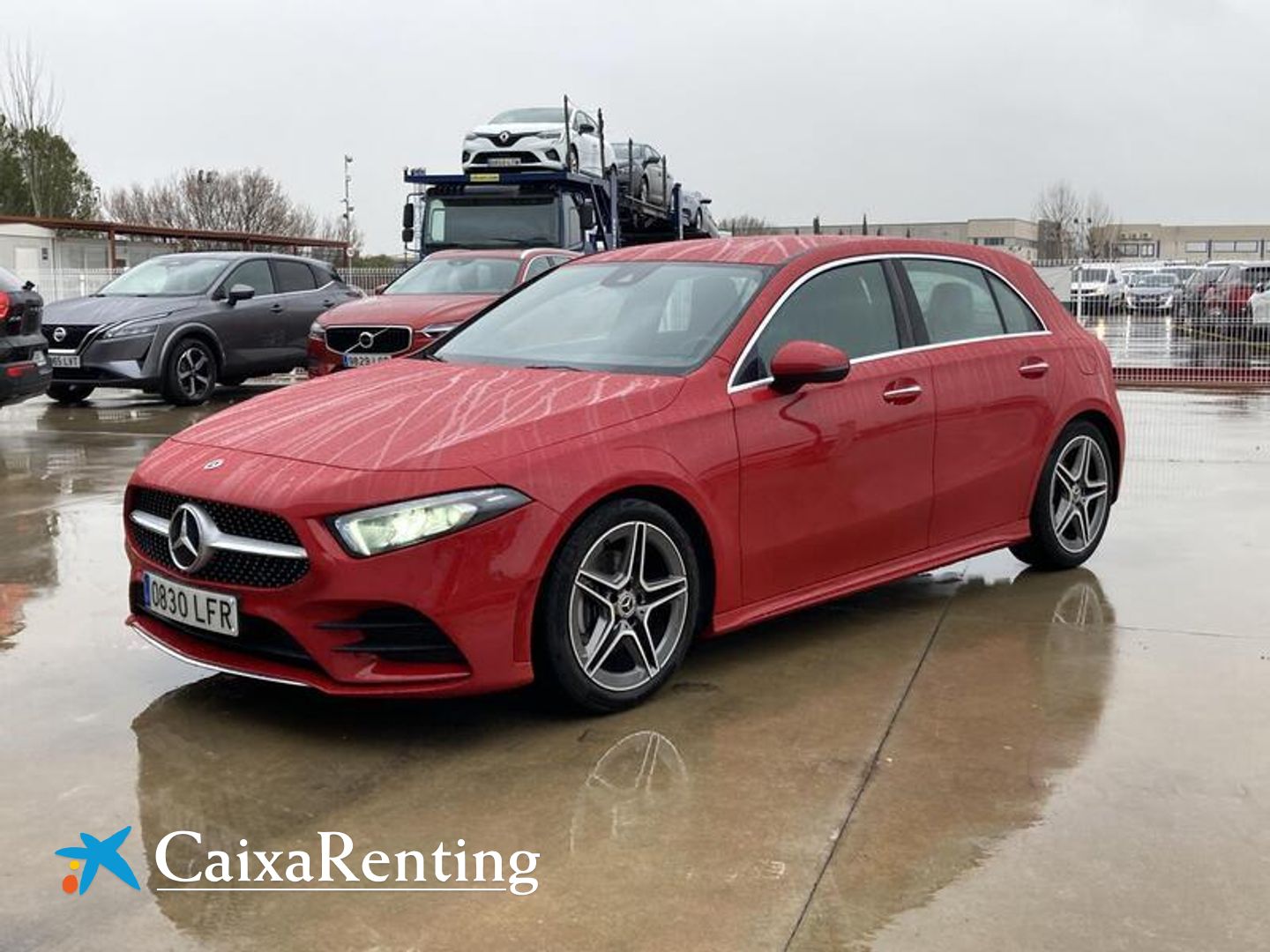 Mercedes-benz Clase A 180 d Rojo Compact