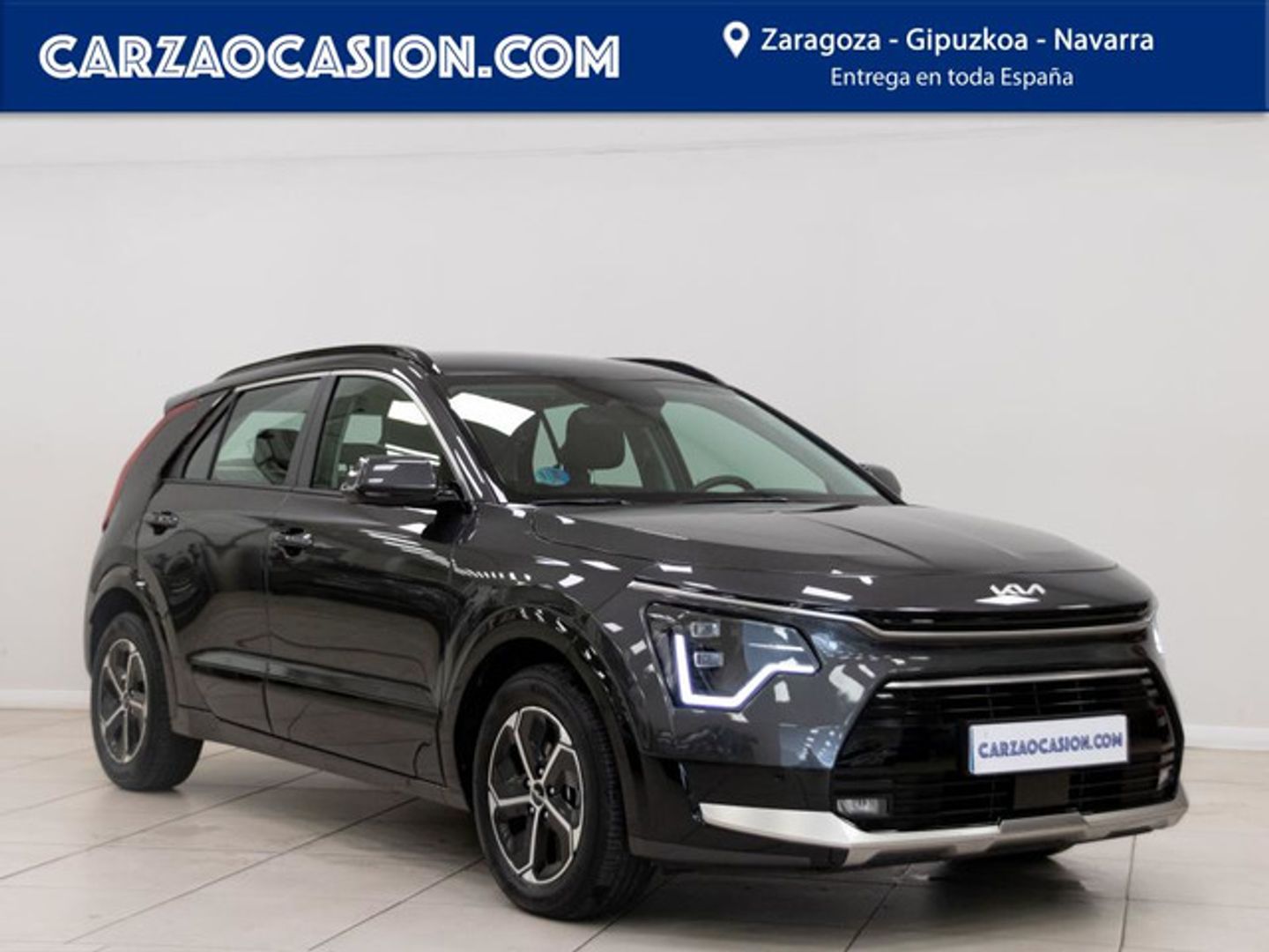 Kia Niro 1.6 GDi PHEV Drive Negro Sedan