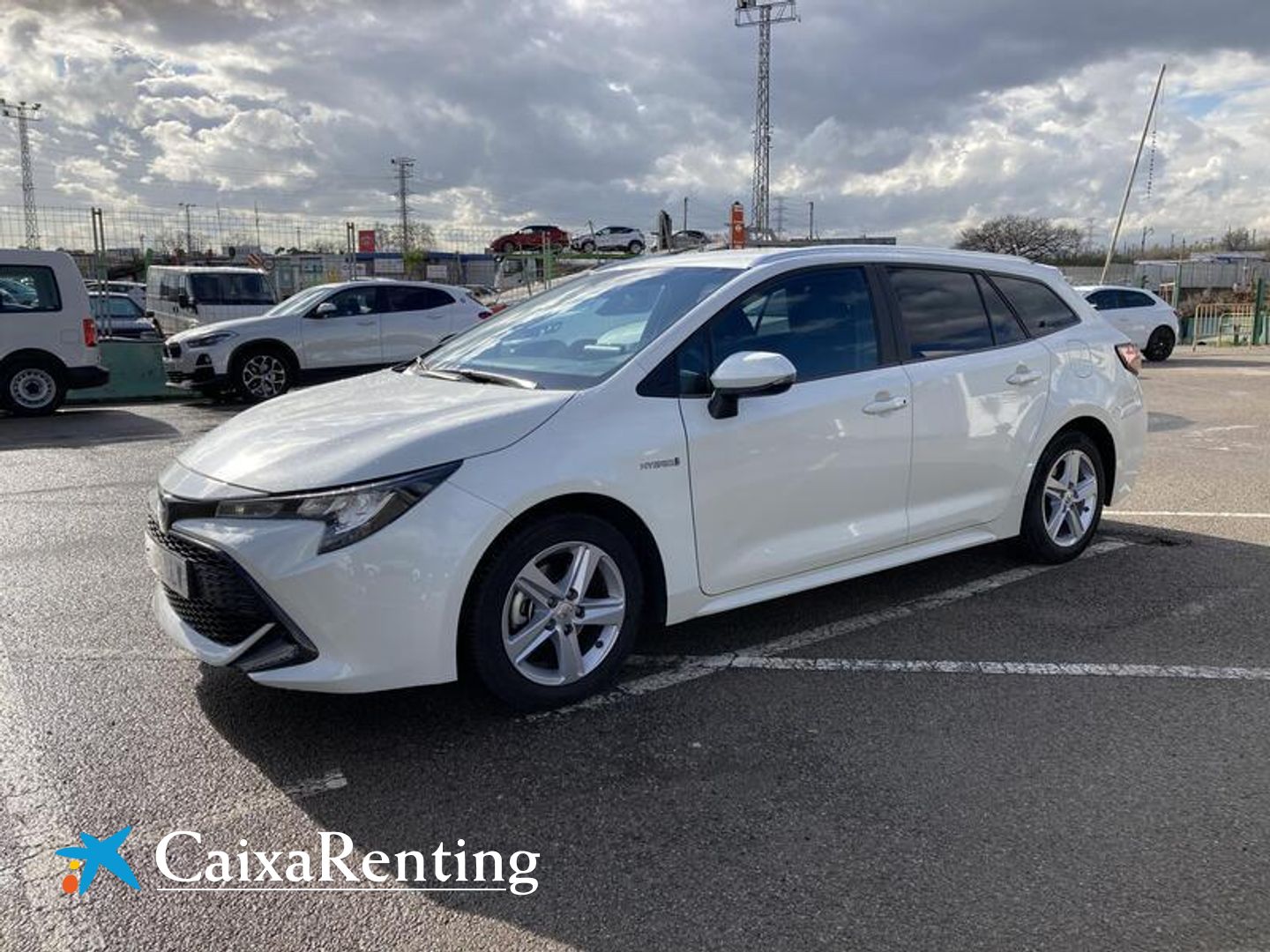 Toyota Corolla 1.8 125 Híbrido Blanco Compact