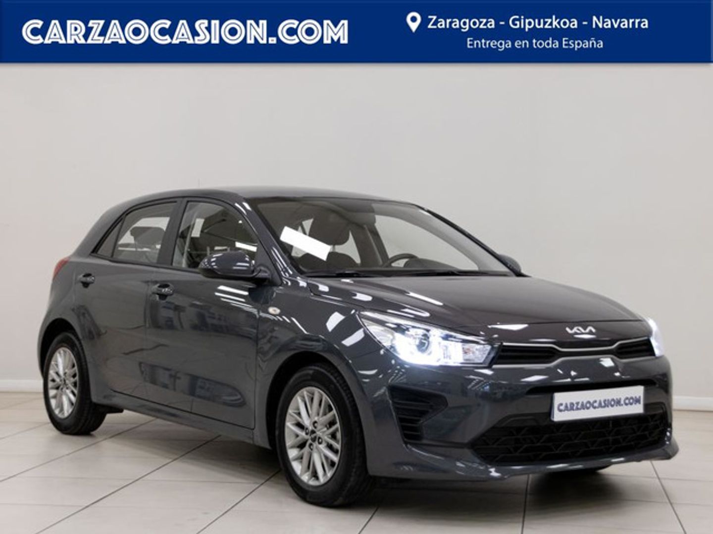 Kia Rio 1.2 DPi Drive Gris Compact