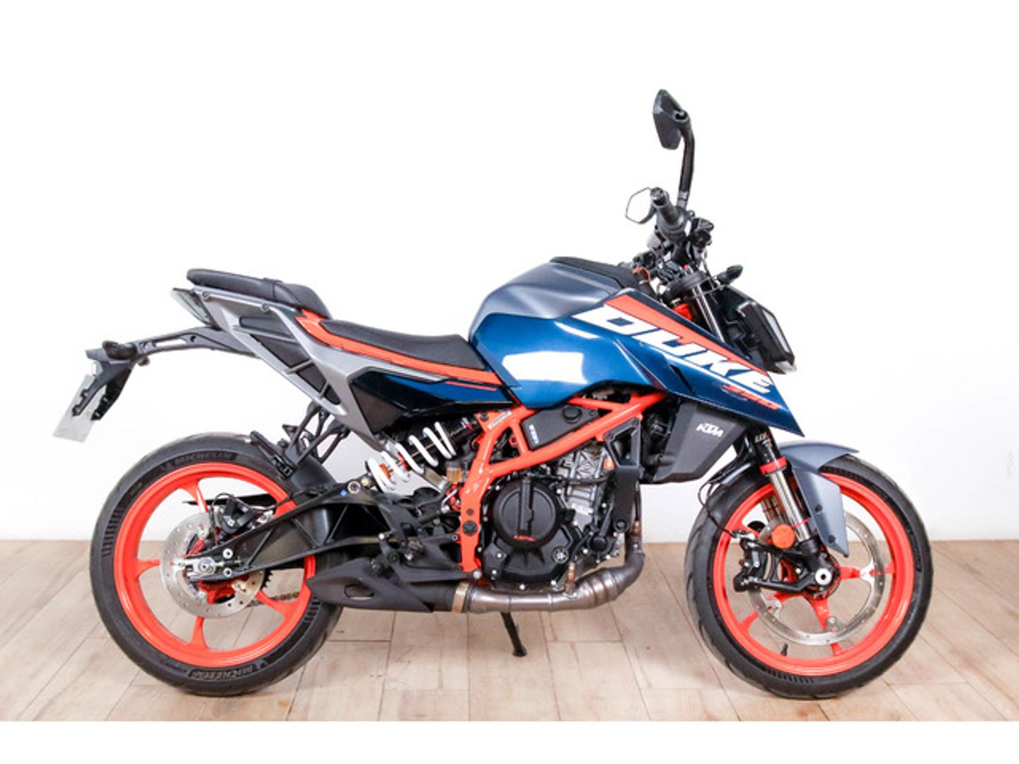 Ktm 390 Duke Azul Motorcycle