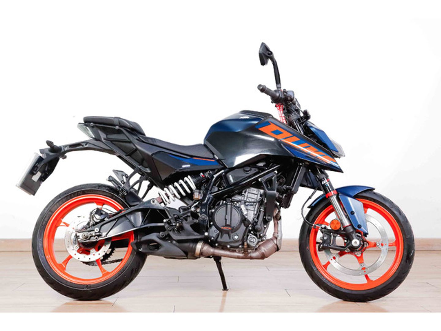 Ktm 125 Duke Azul Motorcycle